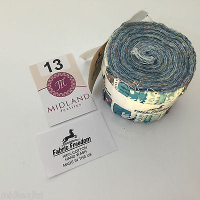 Mini Jelly Rolls 20 strippers 100% cotton 2.5' Width by 42' length M551 Mtex - Midland Textiles & Fabric