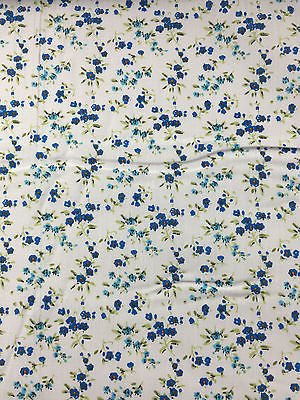 Small Ditsy Floral poly cotton print dress craft fabric 44" Wide M348 Mtex - Midland Textiles & Fabric