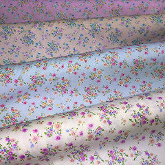 Vintage Ditsy Floral Printed Fabric 100% Cotton Poplin 44' Wide M532 Mtex - Midland Textiles & Fabric