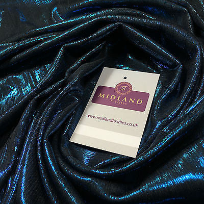 Shiny Metallic Corduroy Lame 1 way stretch Dress Fabric 40" wide M699 Mtex - Midland Textiles & Fabric