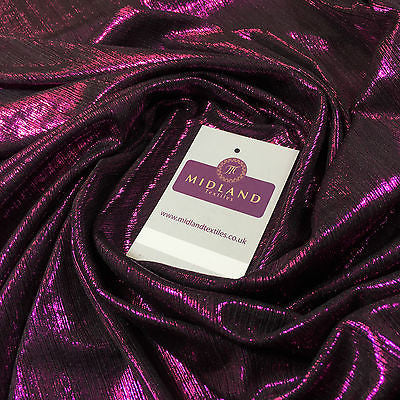 Shiny Metallic Corduroy Lame 1 way stretch Dress Fabric 40' wide M699 Mtex - Midland Textiles & Fabric