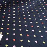 5mm Spot Polka Dots Multi Coloured Dress Craft 100% Cotton Poplin Fabric 45" M21 - Midland Textiles & Fabric