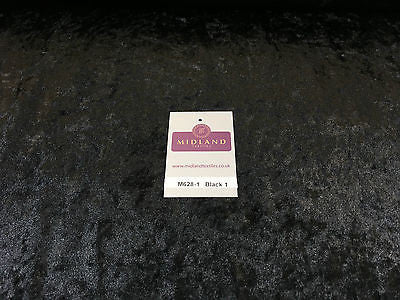 Crushed Velvet Velour One way stretch Dress & Craft Fabric 58' M628 Mtex - Midland Textiles & Fabric