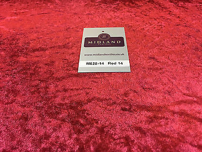 Crushed Velvet Velour One way stretch Dress & Craft Fabric 58' M628 Mtex - Midland Textiles & Fabric