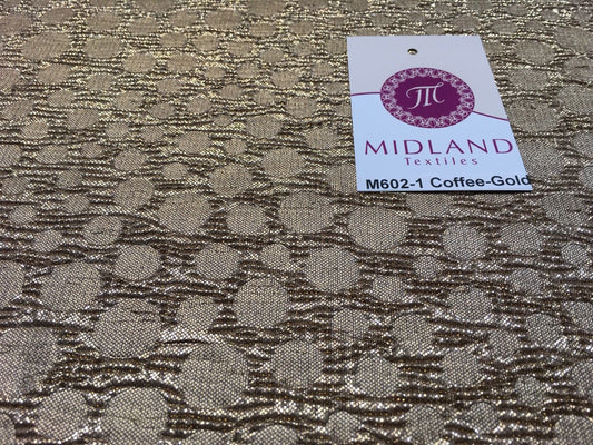 Metallic Corduroy Foil Lame Fabric 1 way stretch 58" wide M602 Mtex - Midland Textiles & Fabric