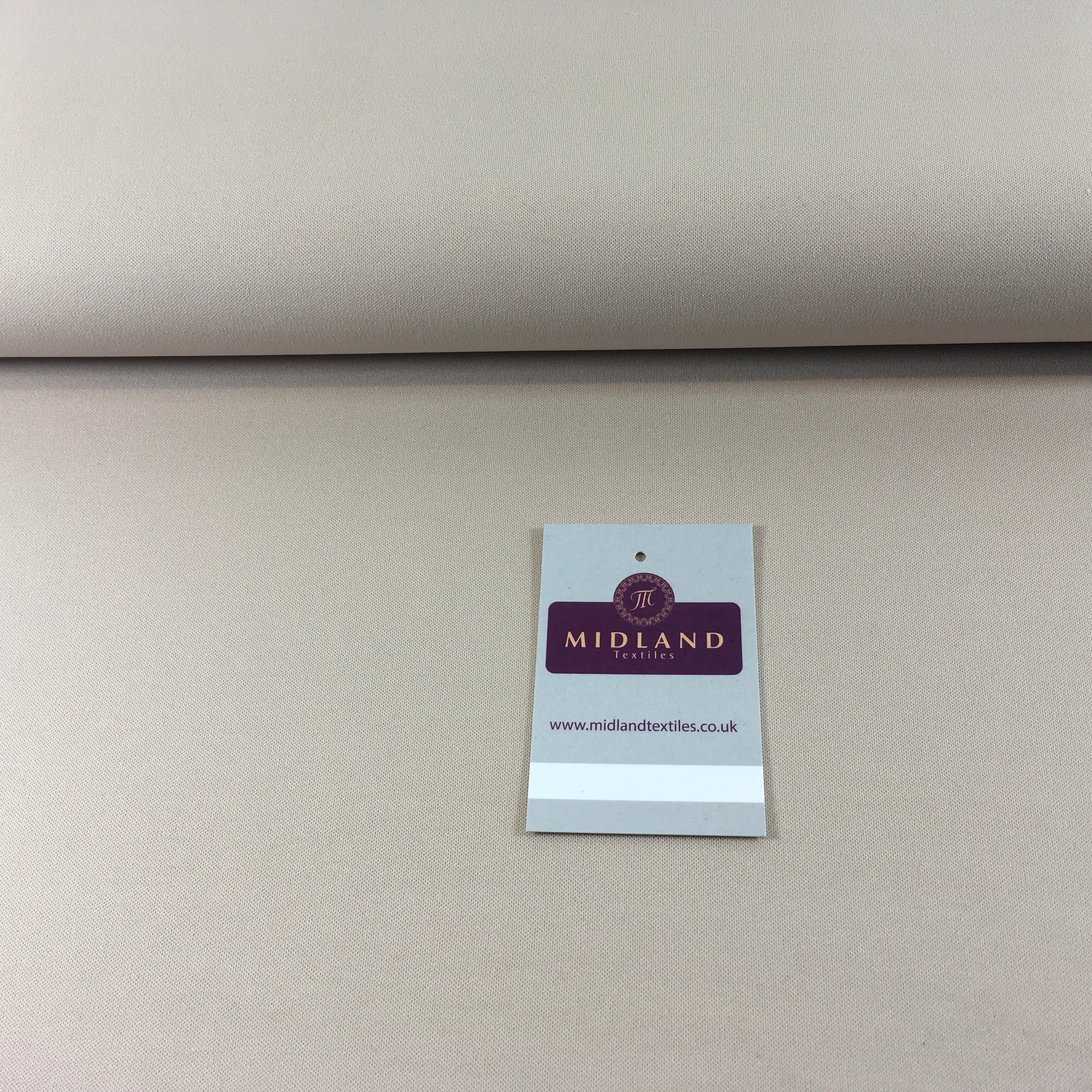 Taupe textured 100% Polyester ideal for dress, skirt fabric M720-27