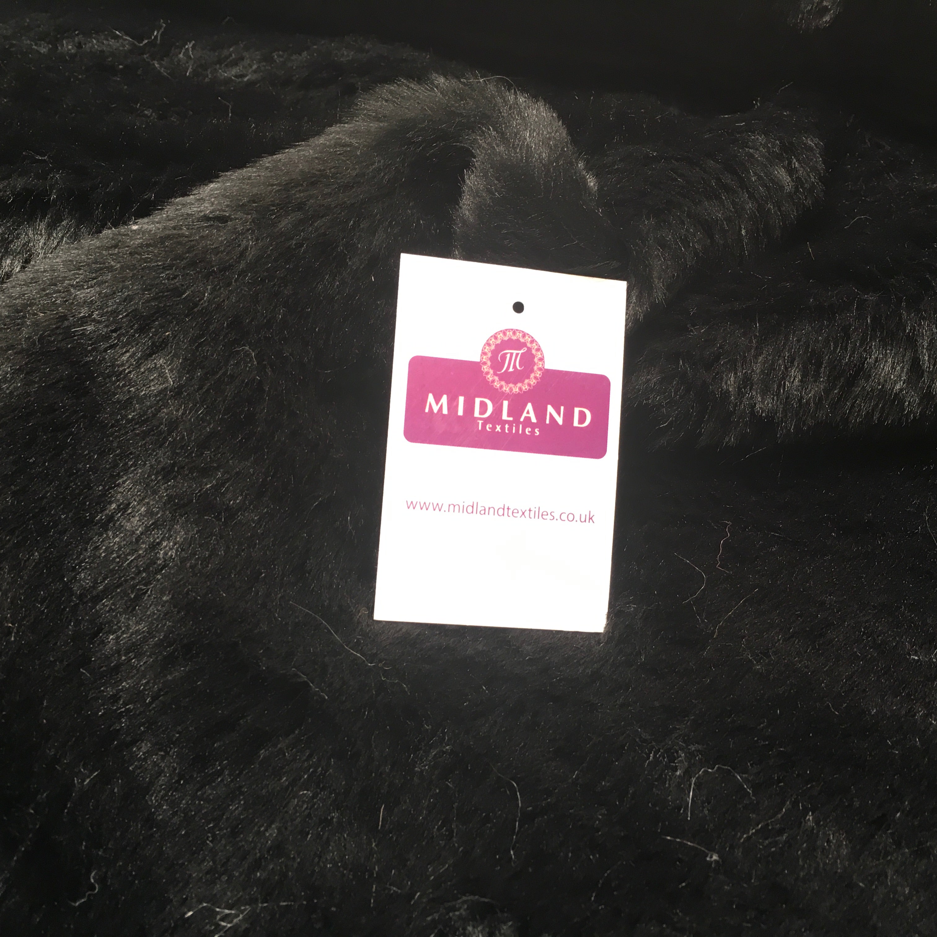 Plain Faux Fur 14 mm soft pile ideal for Clothing, throws Fabric 58' Wide MT930