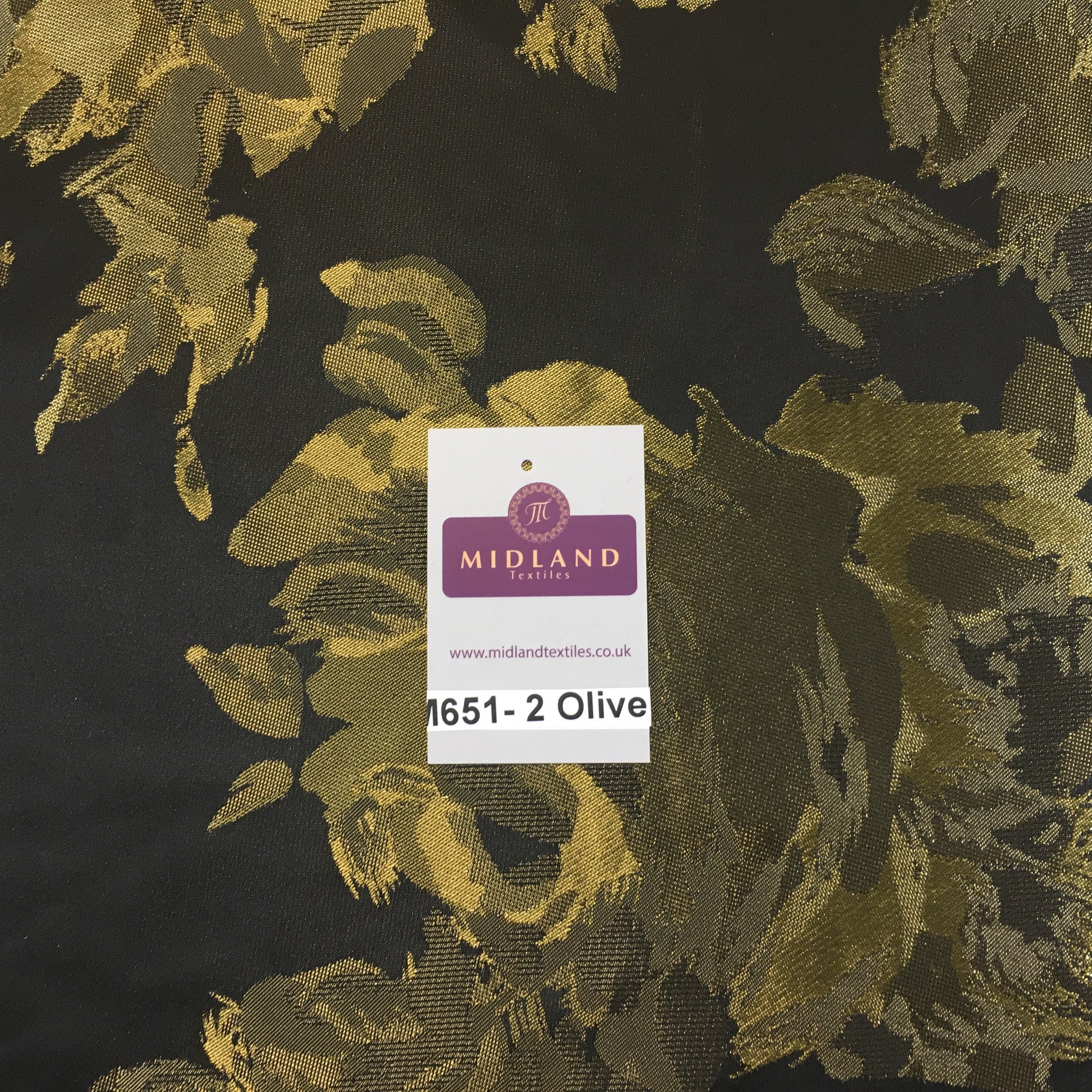 Vintage Floral taffeta fabric ideal for cushions and patchwork 58" M651 Mtex - Midland Textiles & Fabric