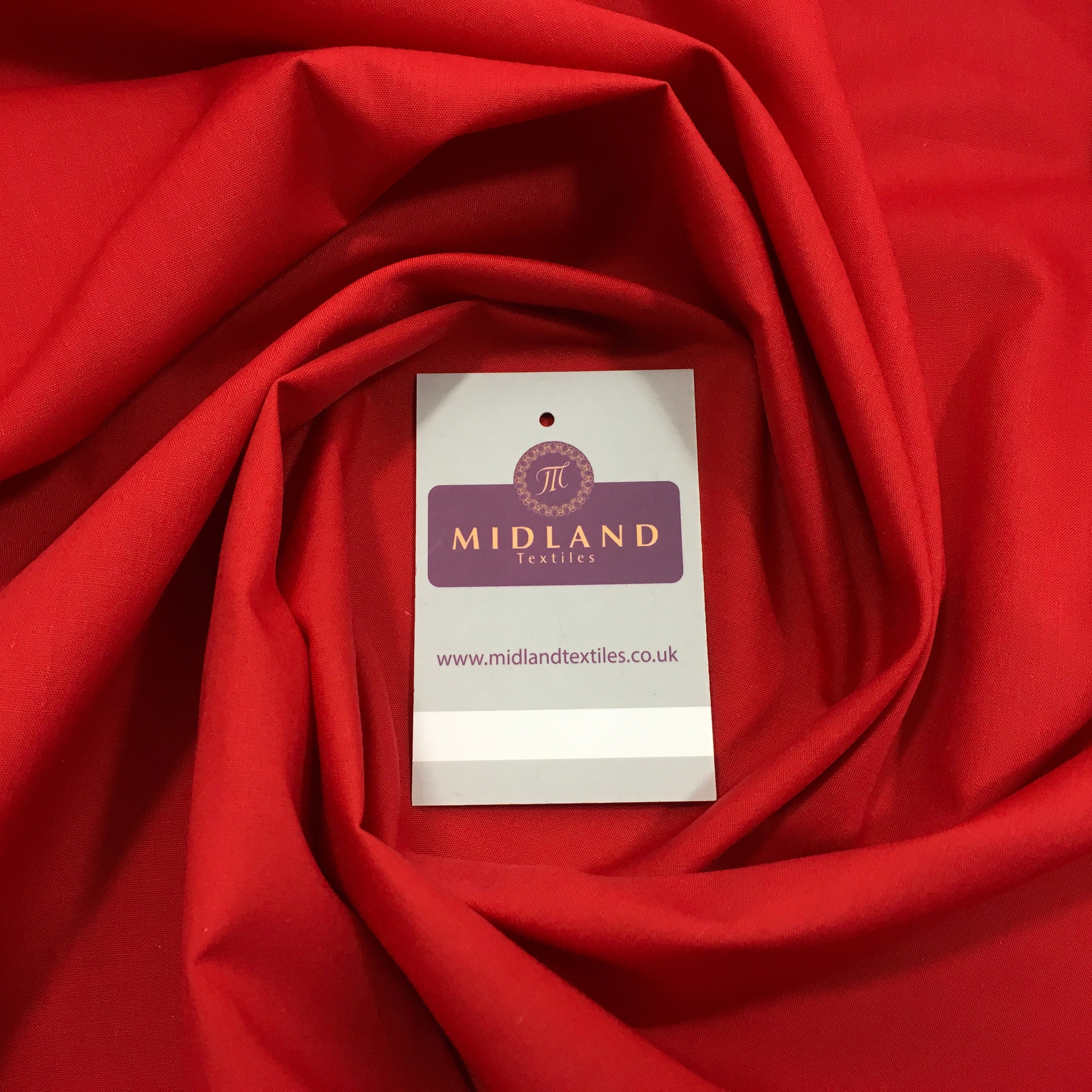 Full roll 35m of Plain Poly cotton Fabric 110cm MA820