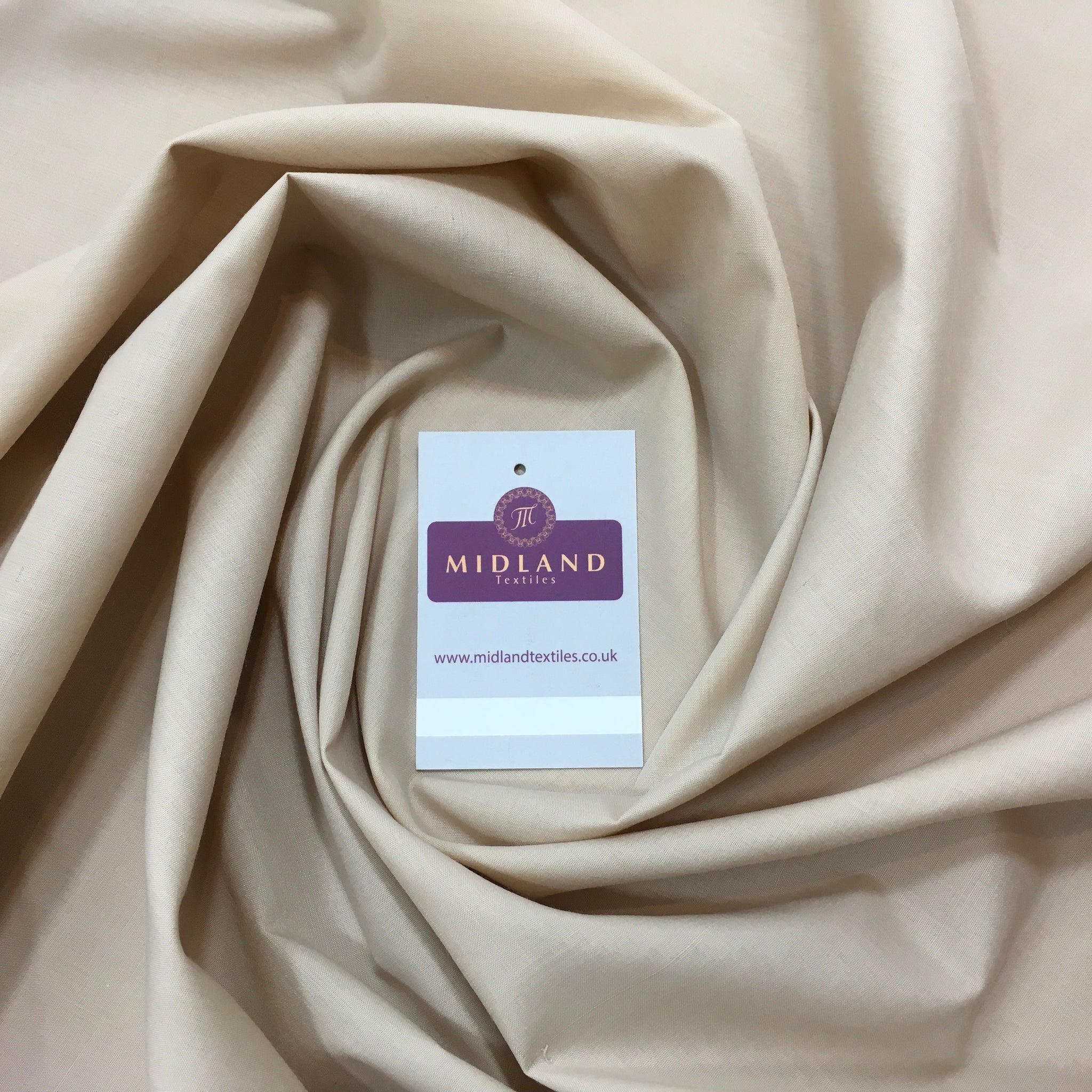 Plain Poly cotton Fabric 110cm MA820 Sold Per Metre
