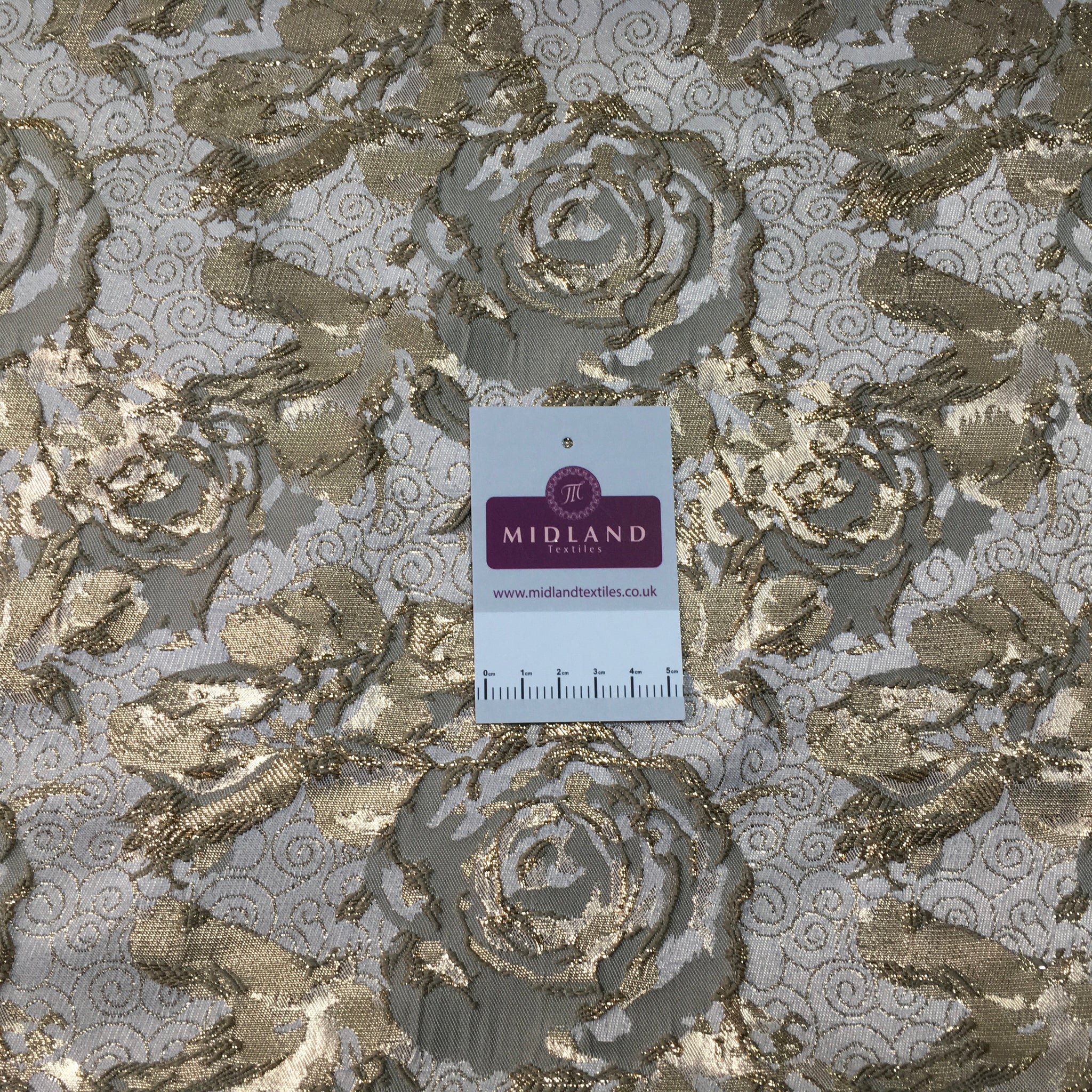 Floral banarsi Brocade waistcoat Jacquard Fabric MA1401 Mtex