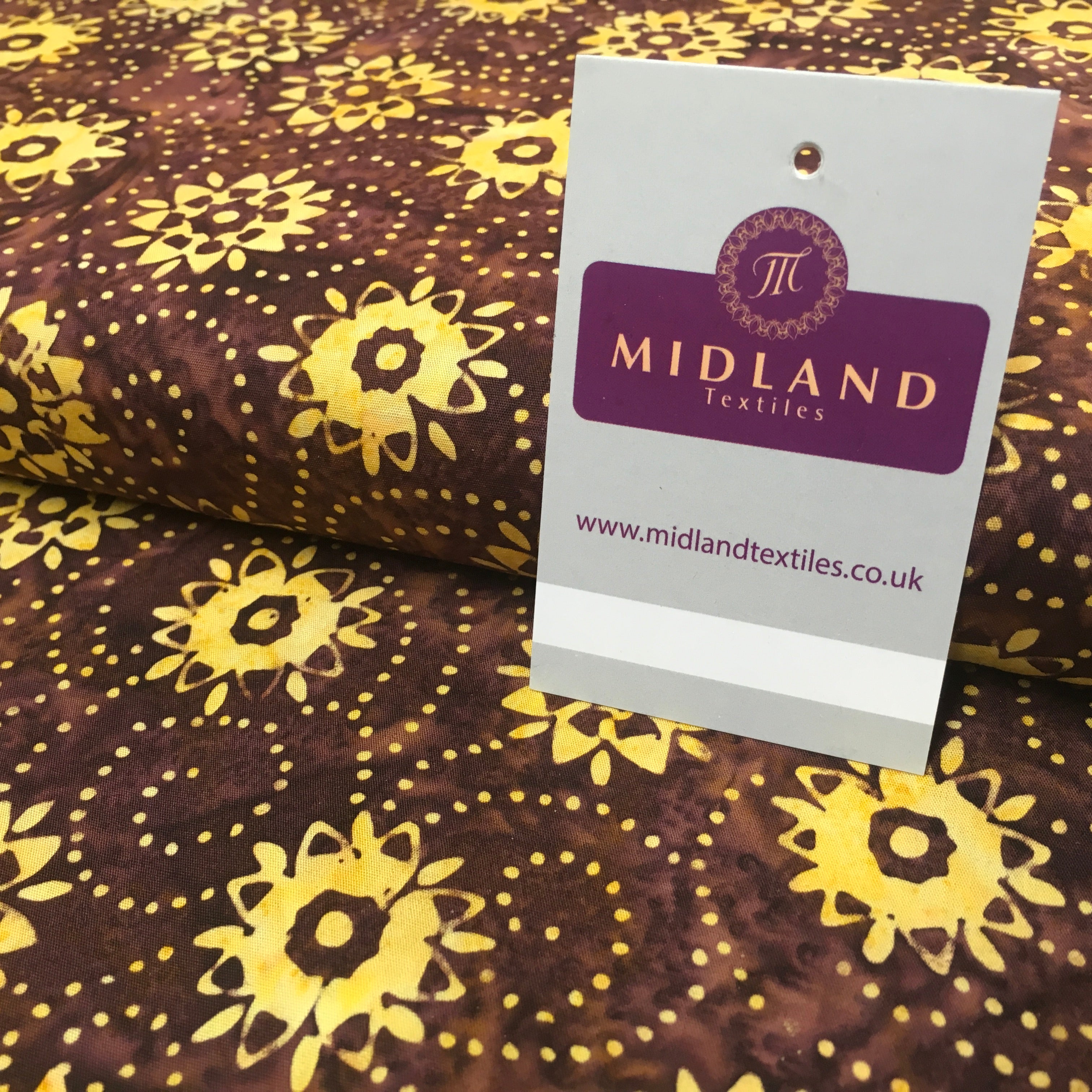 Clog Tie Dye Bali Batik 100% Cotton patchwork Fabric 44' Wide MK900 Mtex Teal A / Sample