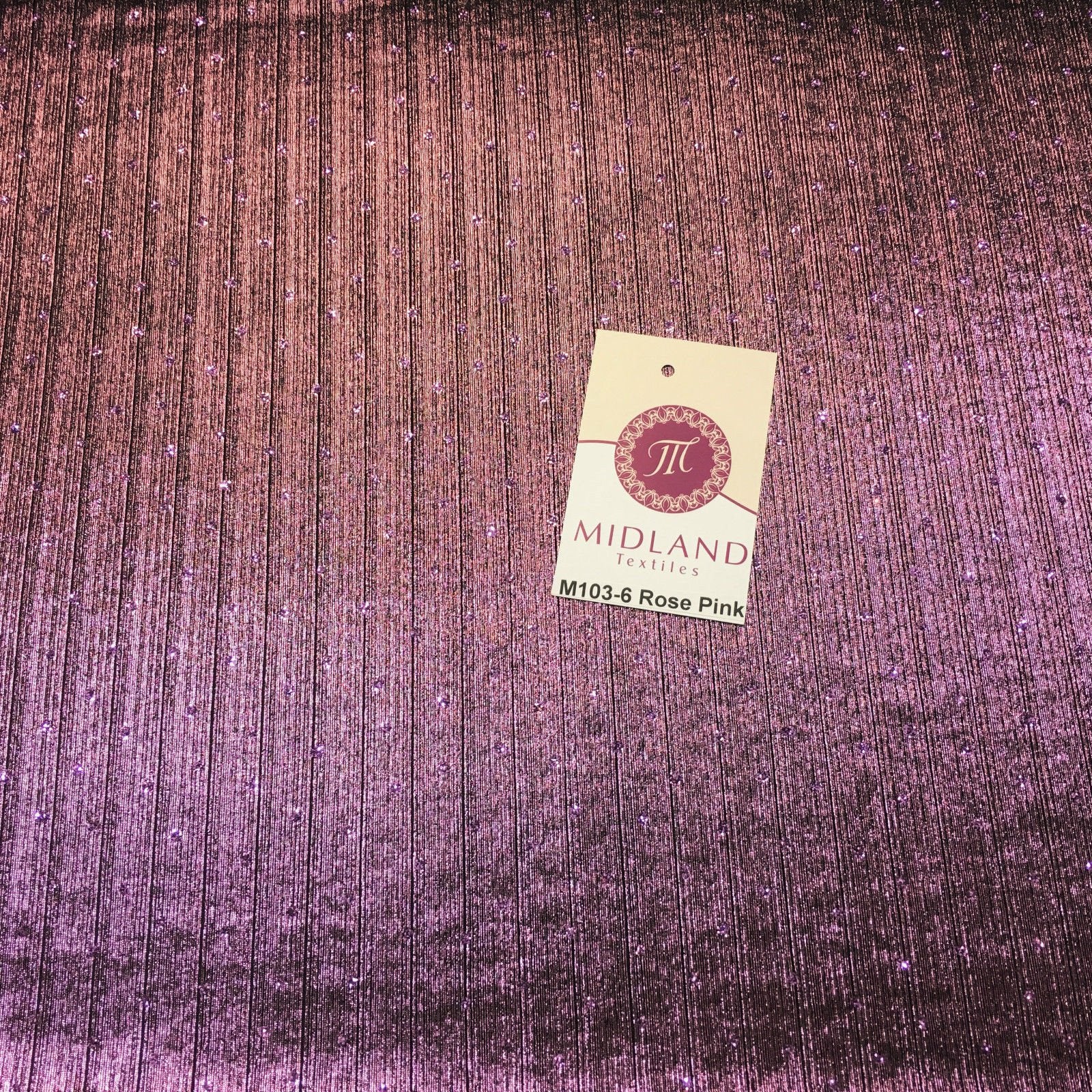 Metallic Lame Hologram Sequin 1 way stretch Fabric 58' wide M103 Mtex