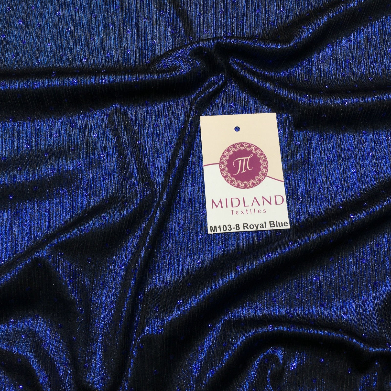 Metallic Lame Hologram Sequin 1 way stretch Fabric 58' wide M103 Mtex