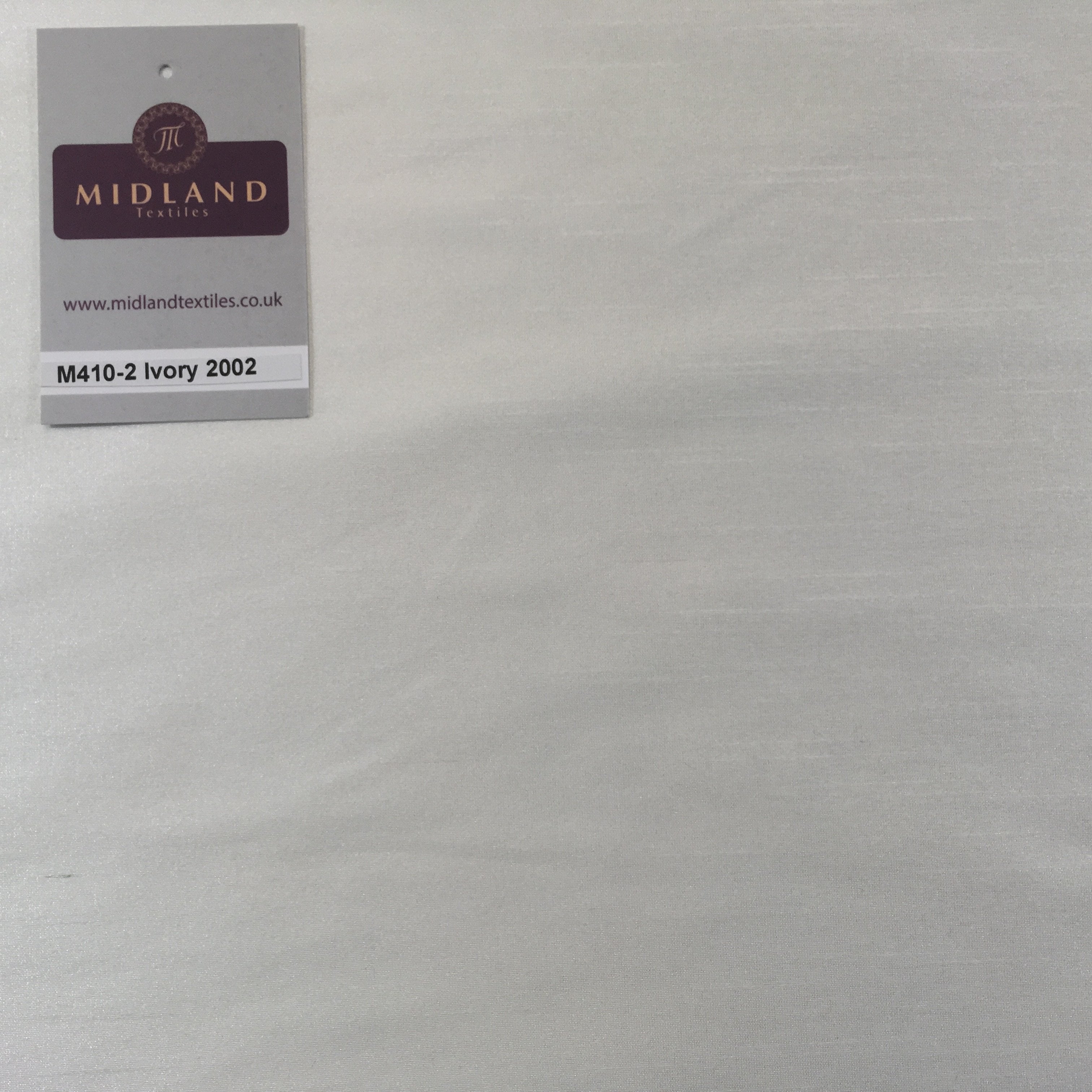 Faux Dupion Raw Silk Fabric - 100% Polyester Plain M410