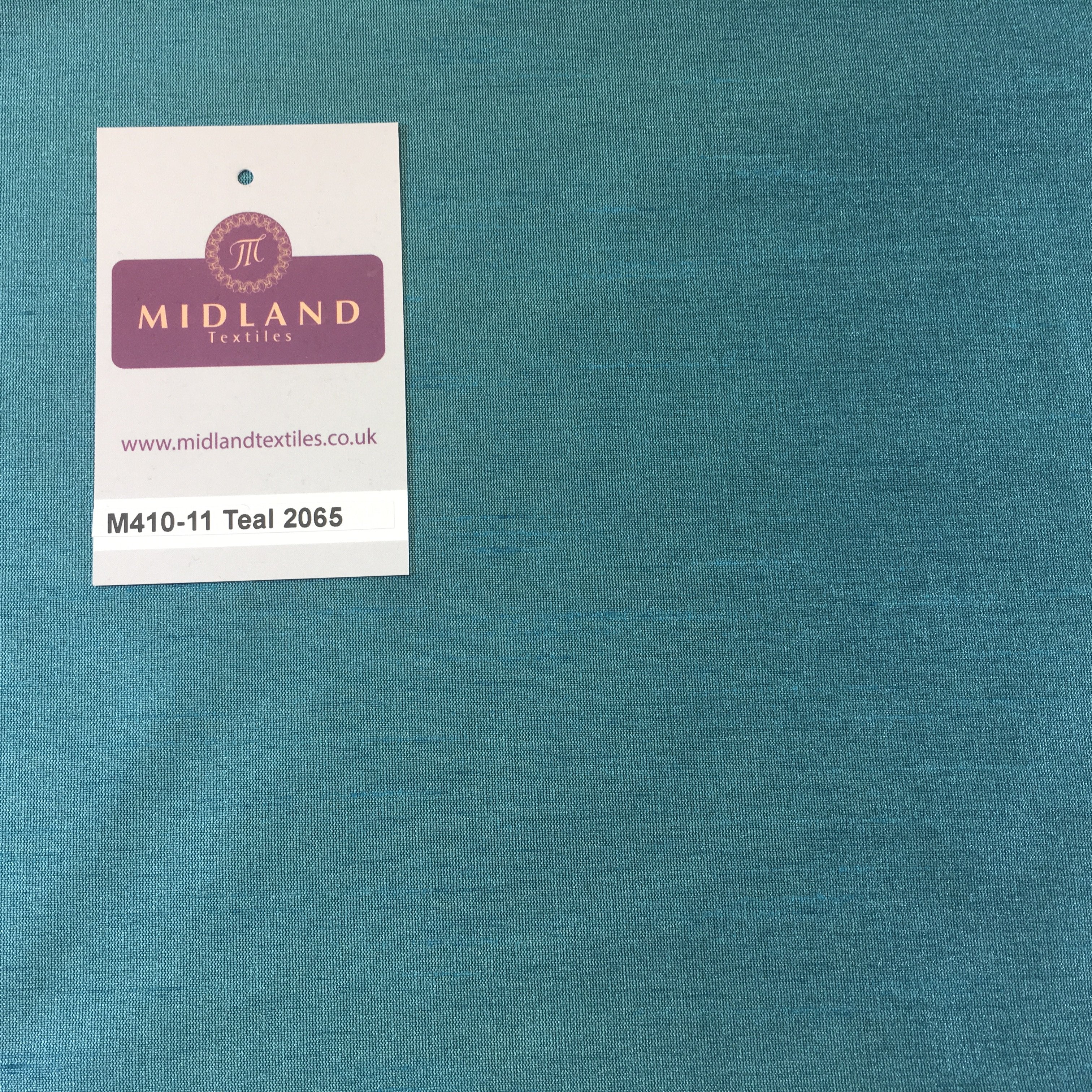 Faux Dupion Raw Silk Fabric - 100% Polyester Plain M410