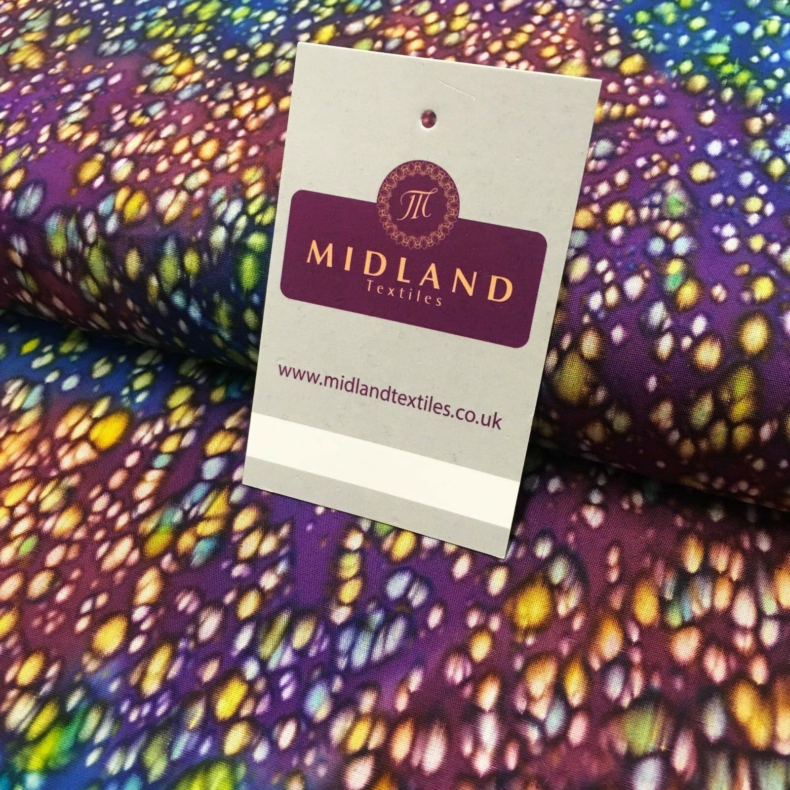 Bali Batik Leaf Dew Drops 100% Cotton Patchwork fabric 44' Wide MK907