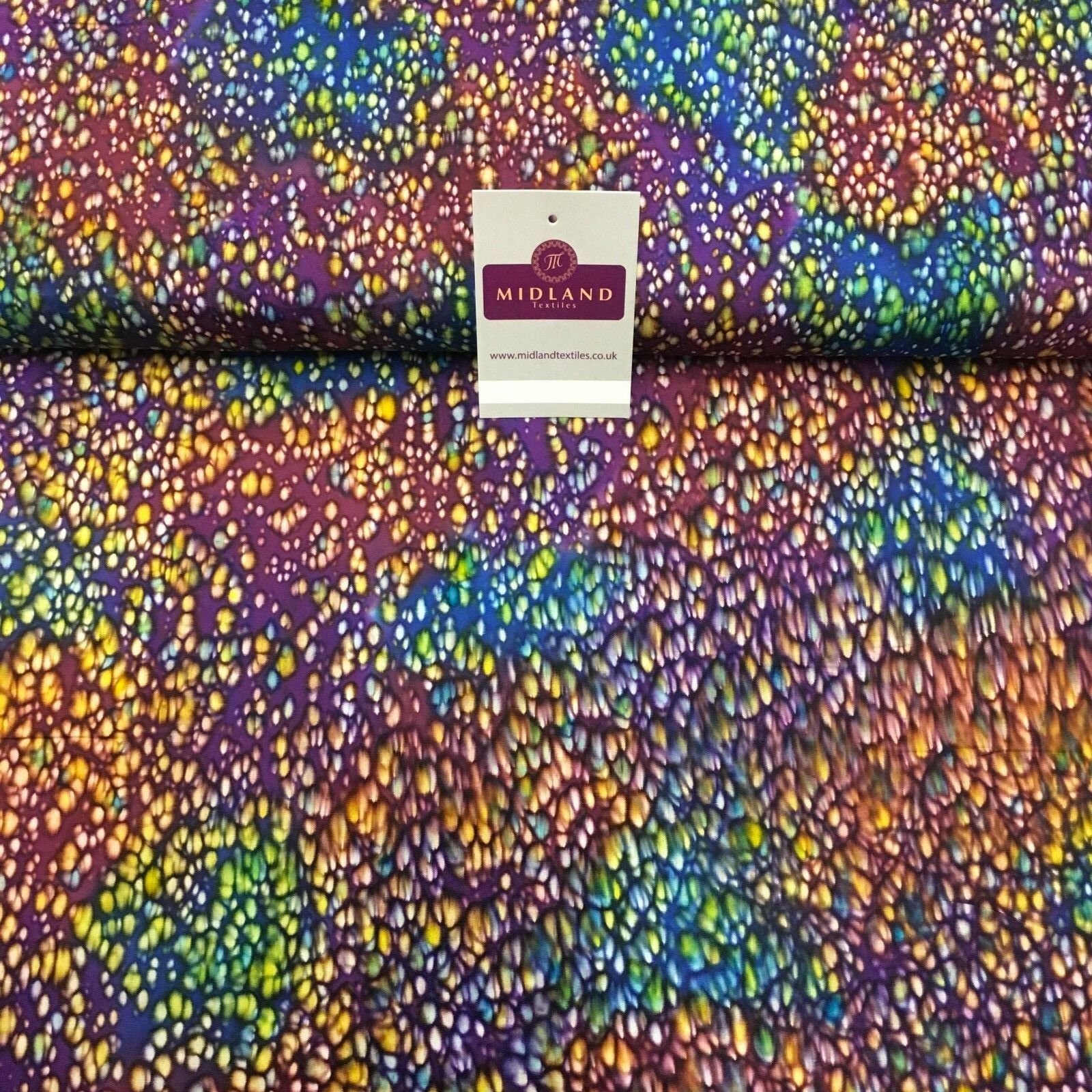 Bali Batik Leaf Dew Drops 100% Cotton Patchwork fabric 44' Wide MK907