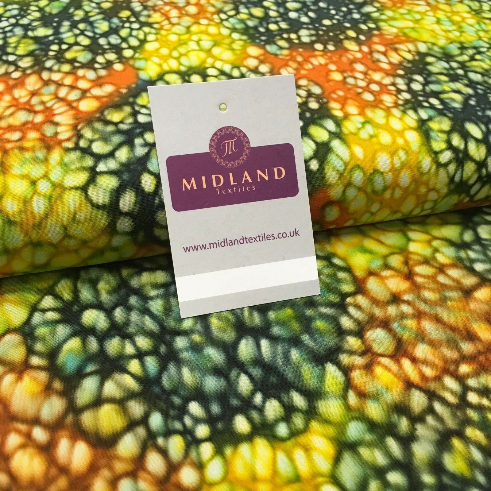 Bali Batik Leaf Dew Drops 100% Cotton Patchwork fabric 44' Wide MK907