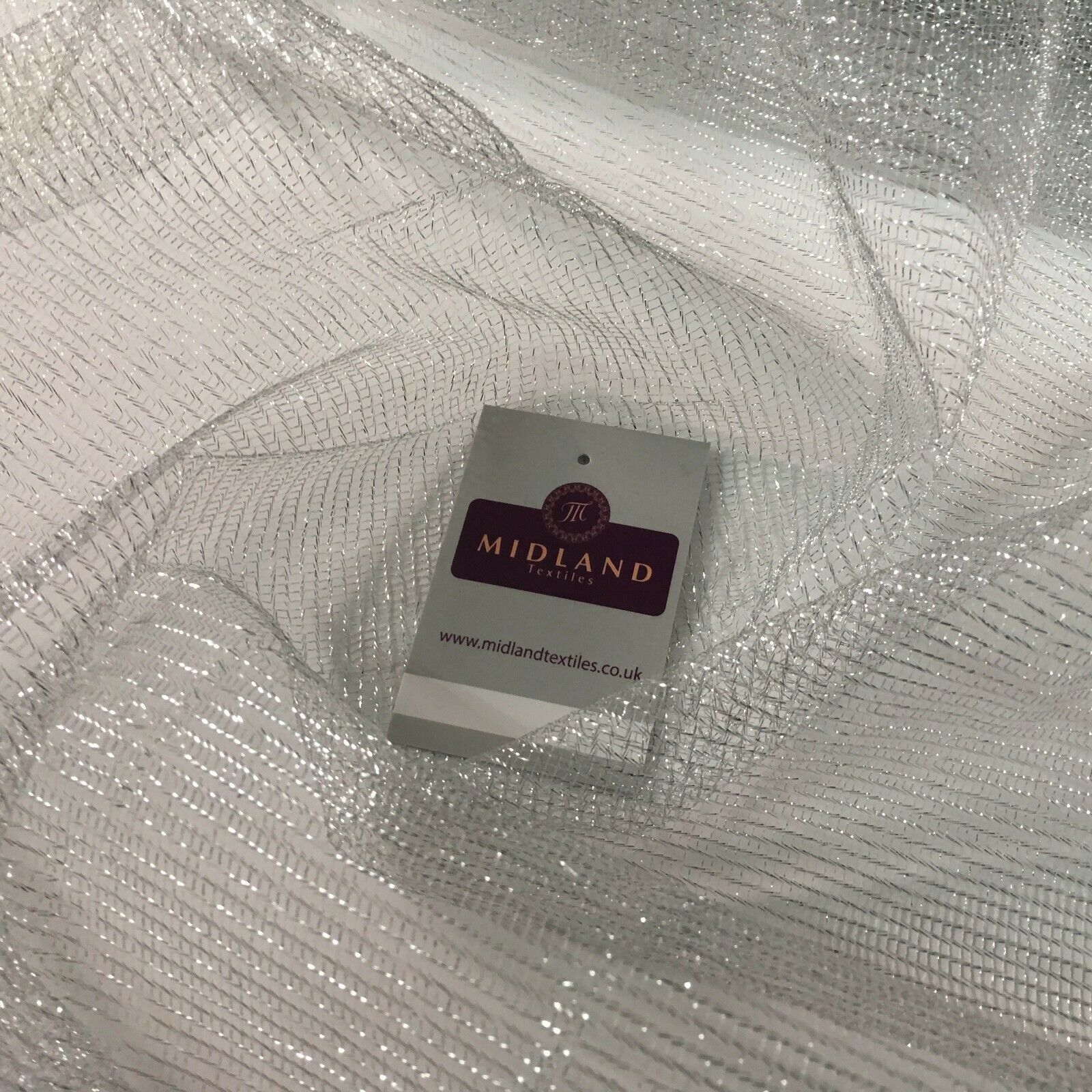 Christmas Metallic Mesh Sparkly Party fabric 110cm Wide MD1159 Mtex