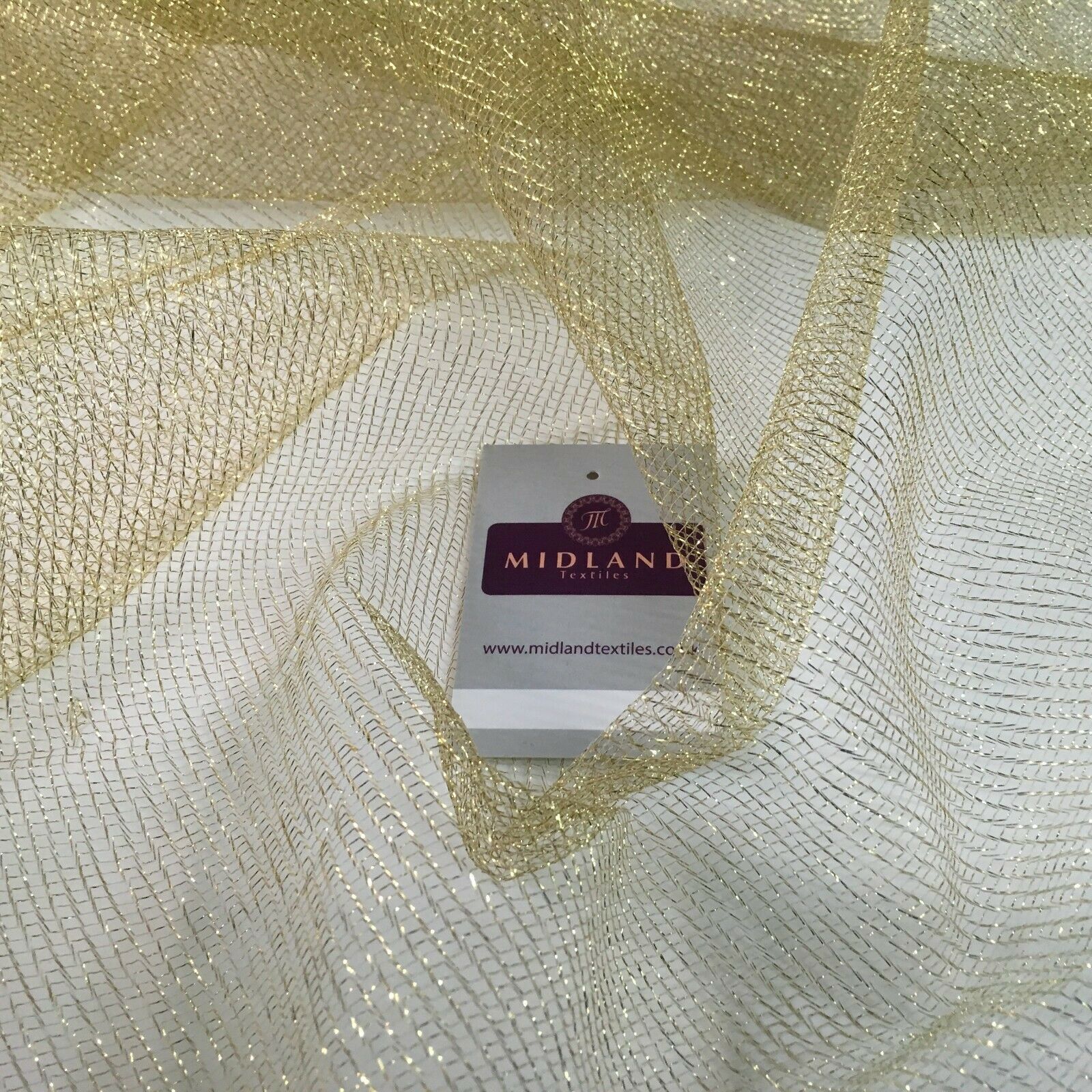 Christmas Metallic Mesh Sparkly Party fabric 110cm Wide MD1159 Mtex