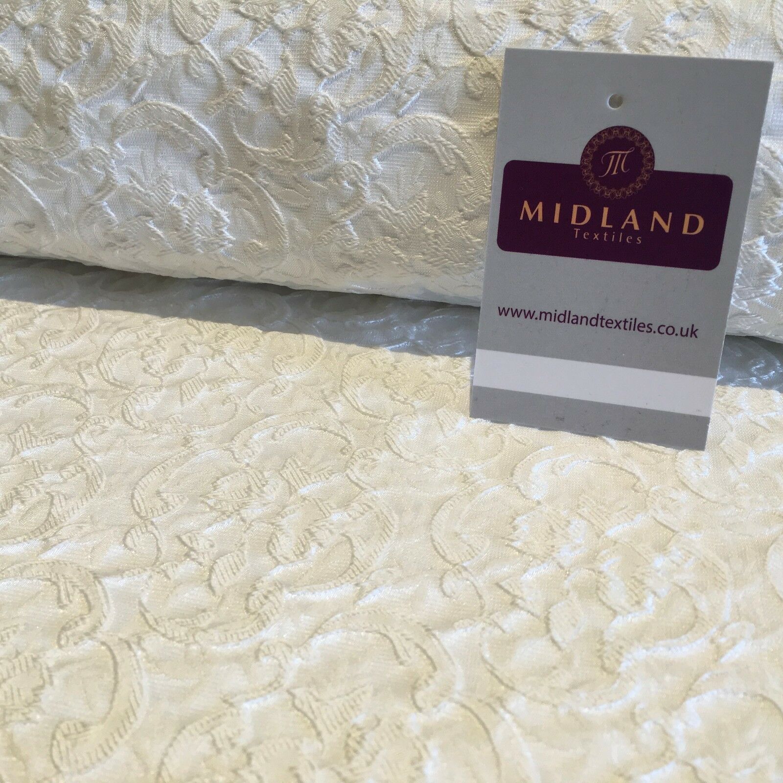 Floral Jacquard Bridal Brocade 64' Wide Fabric Mtex MA841