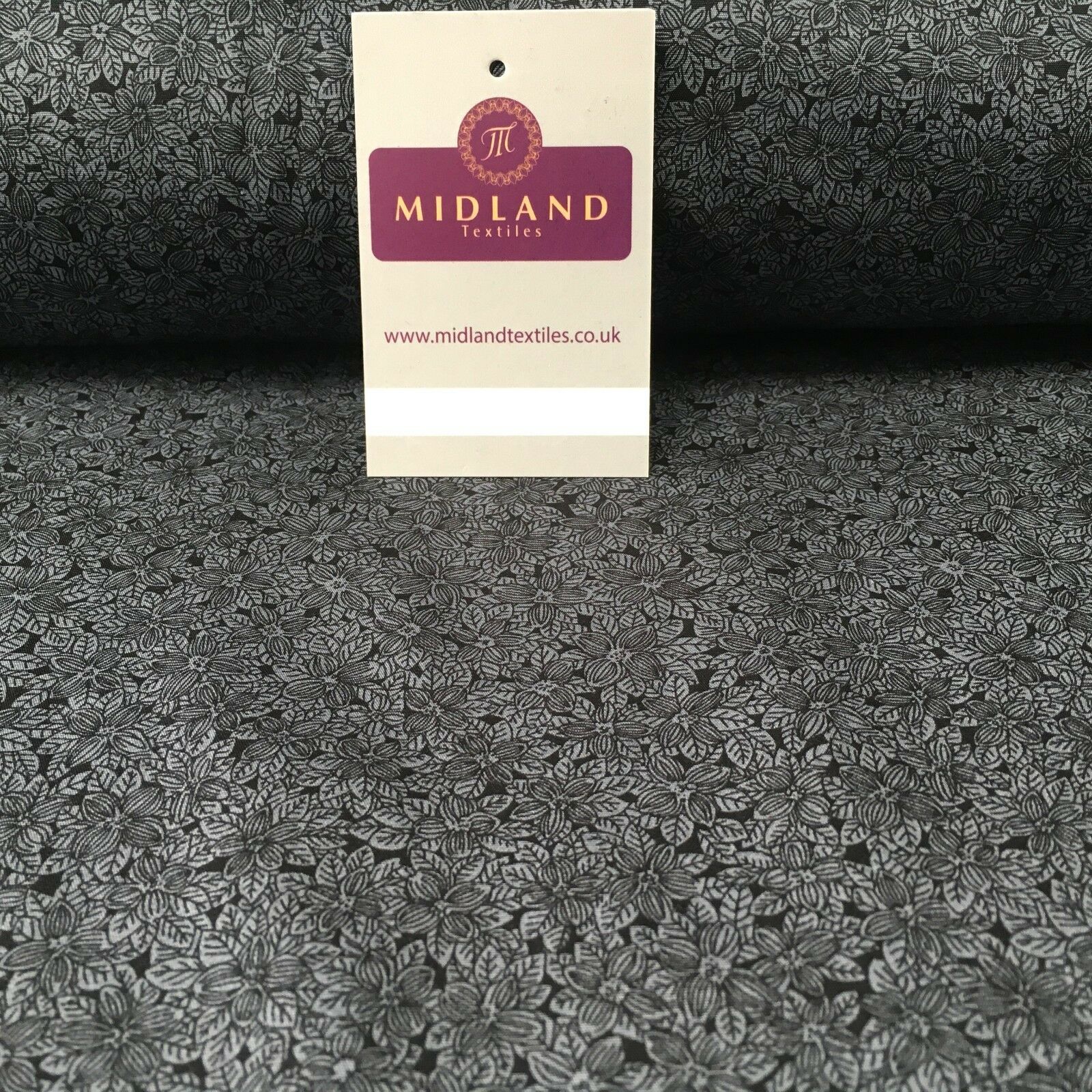 100% Cotton Small Floral poplin print 44' Wide Fabric Mtex MK823