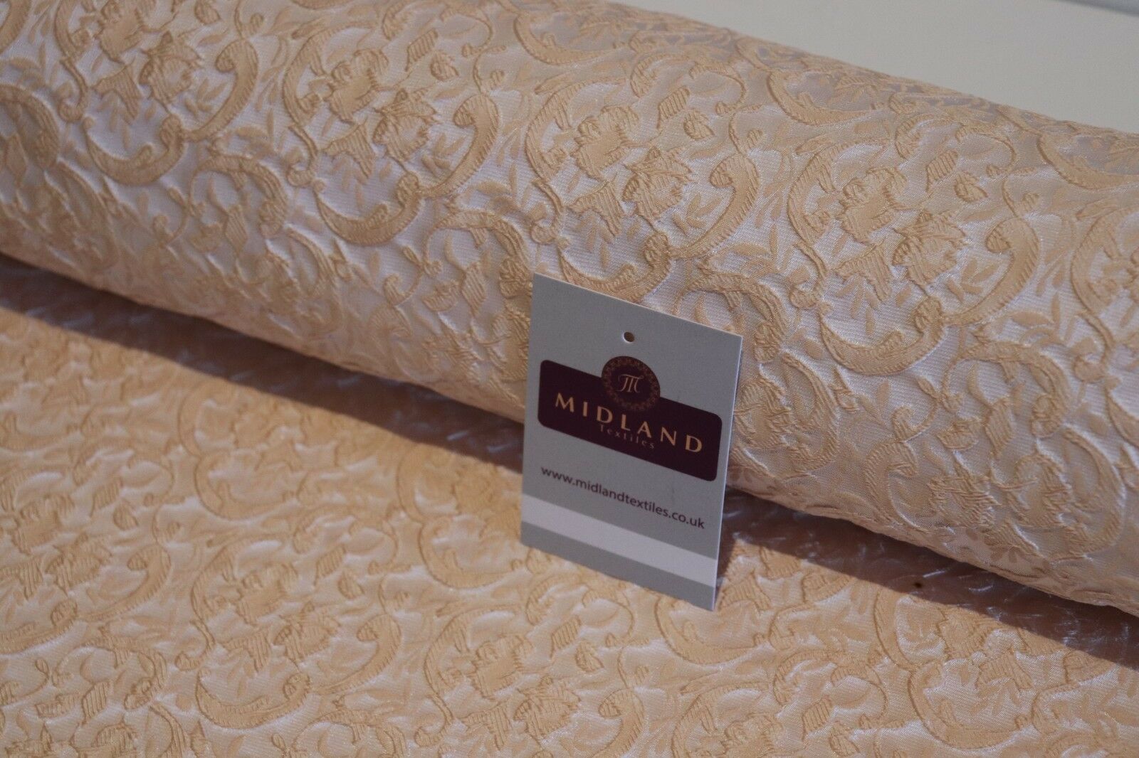 Floral Jacquard Bridal Brocade 64' Wide Fabric Mtex MA841