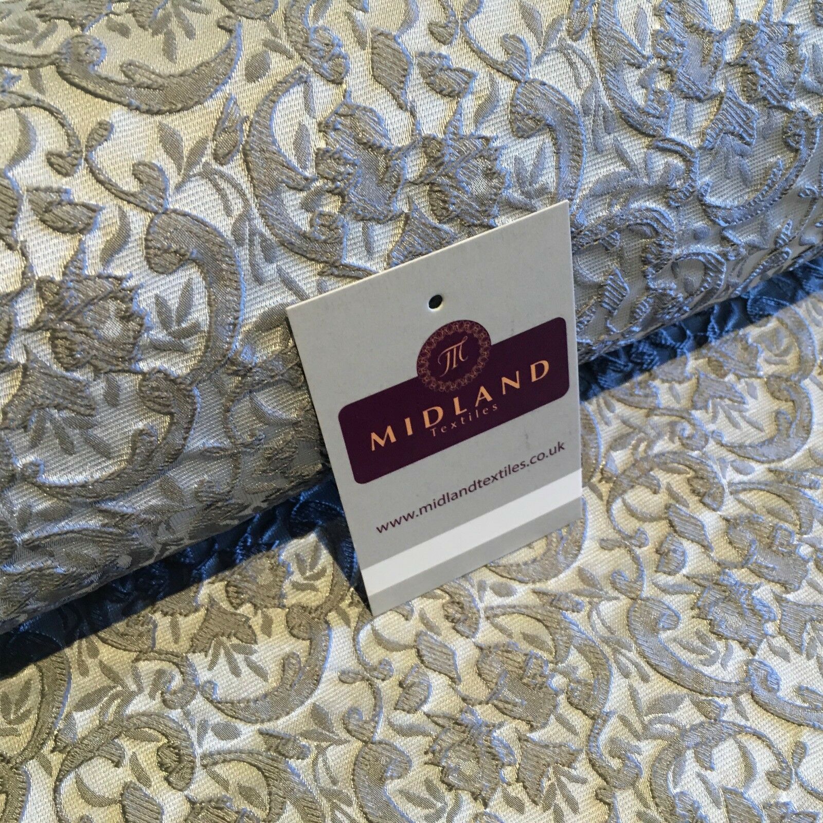 Floral Jacquard Bridal Brocade 64' Wide Fabric Mtex MA841