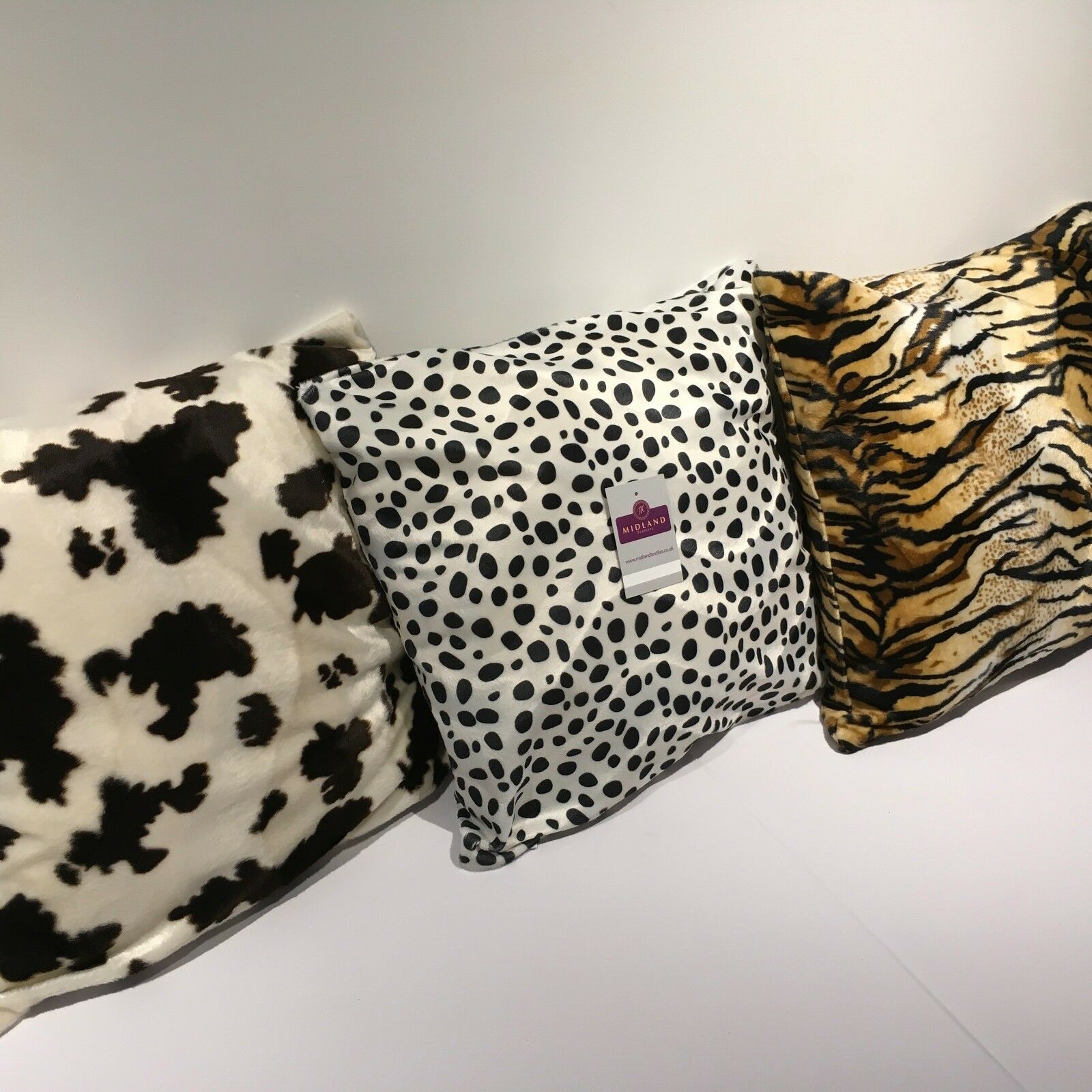 Faux Fur Animal Velboa Cushion Cover 18' x 18'  Mtex M220C