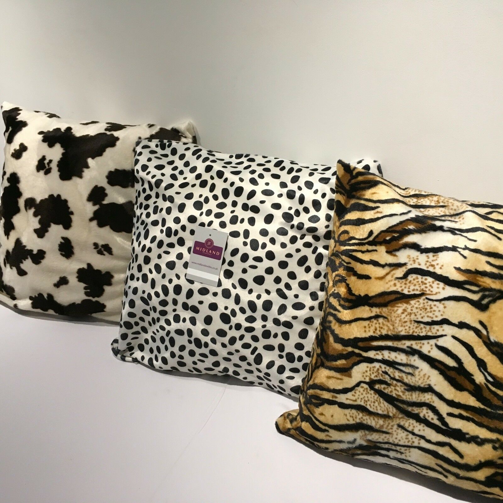 Faux Fur Animal Velboa Cushion Cover 18' x 18'  Mtex M220C