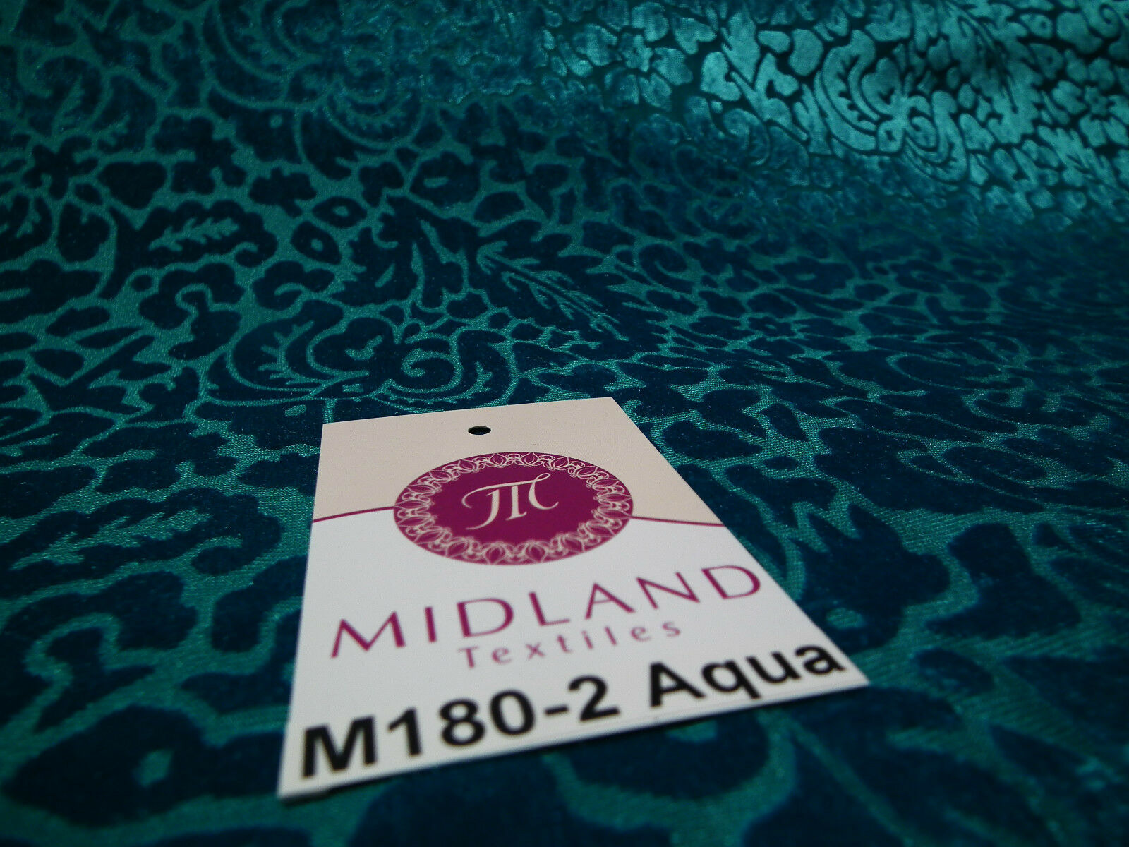 Floral Burnout 2 way stretch Jersey velvet semi transparent 58' Wide M180