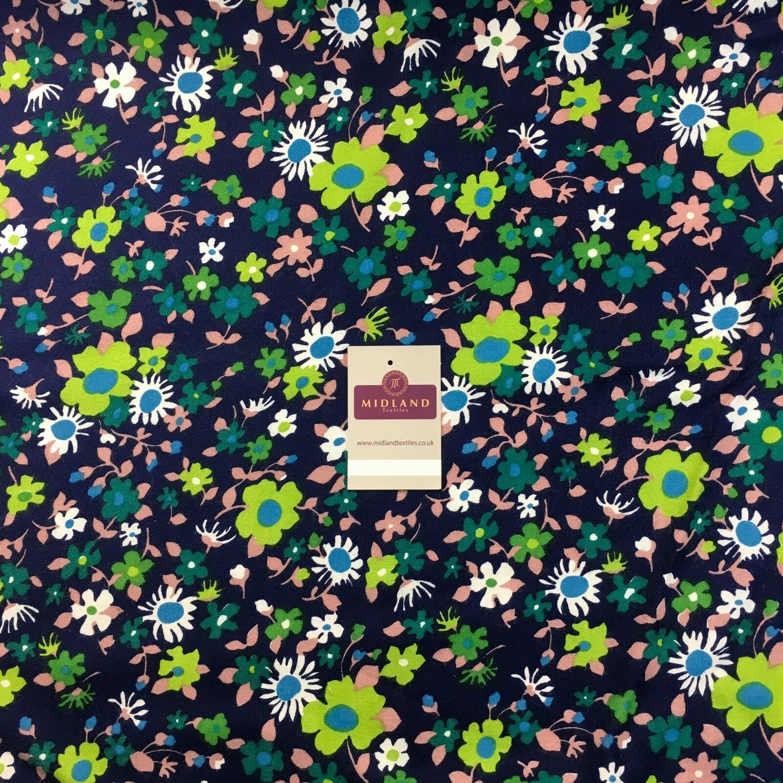 Ditsy Floral Textured Winter dress fabric 35' Wide M786 Mtex