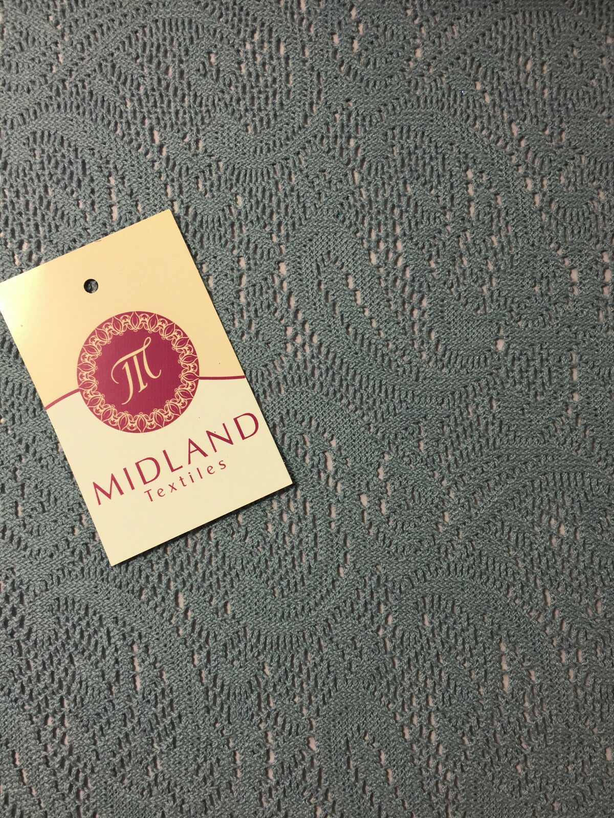 Floral Paisley Soft Lace Mesh Crochet Semi Transparent Dress Fabric 58' Mtex