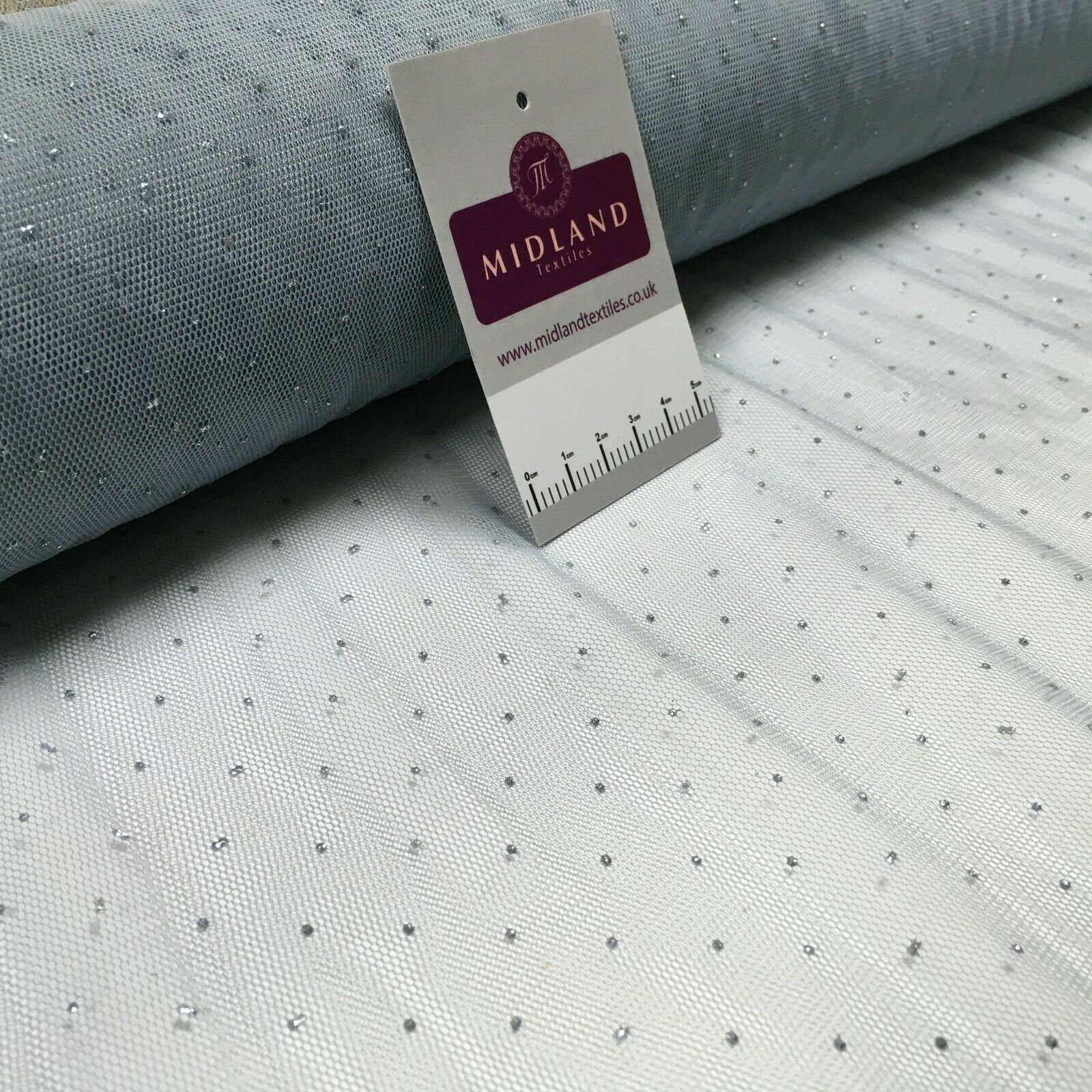 Silver grey metallic glitter net stretch lingerie dress Fabric M1389 Mtex