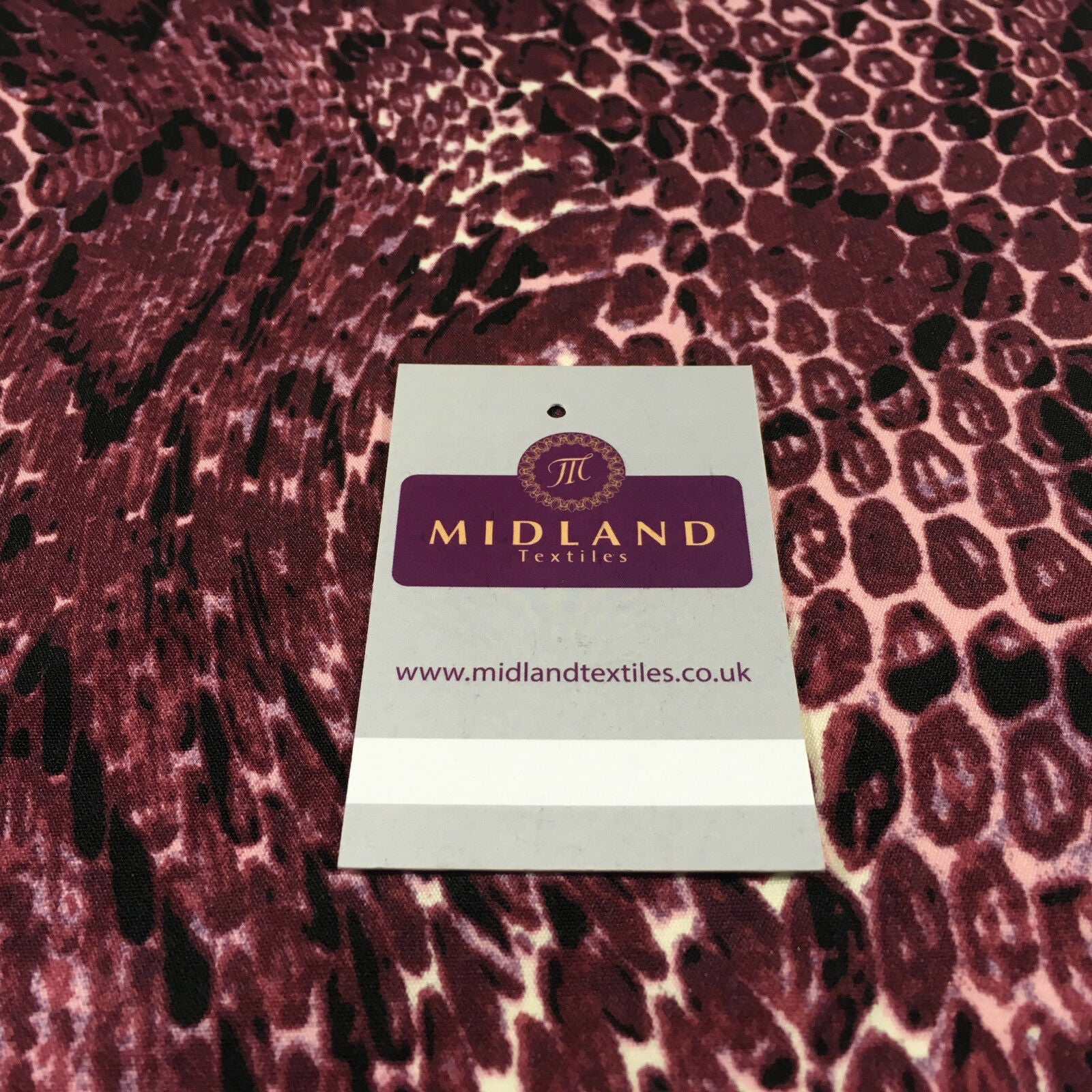 Animal Printed Peach crepe dress, Scarf, skirt fabric  58' wide M714 Mtex