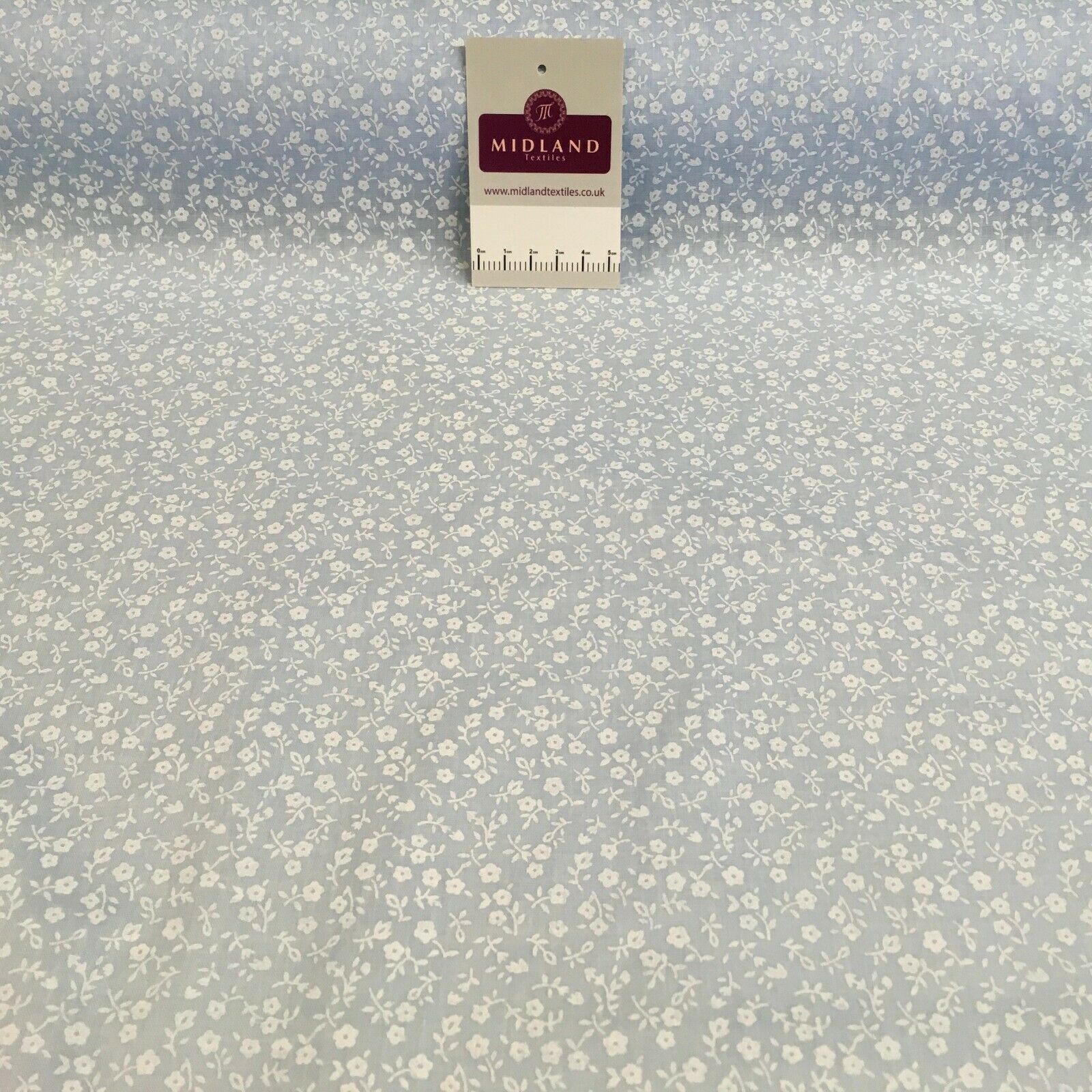 Floral paste poly cotton print craft Mask Fabric M1445 Mtex