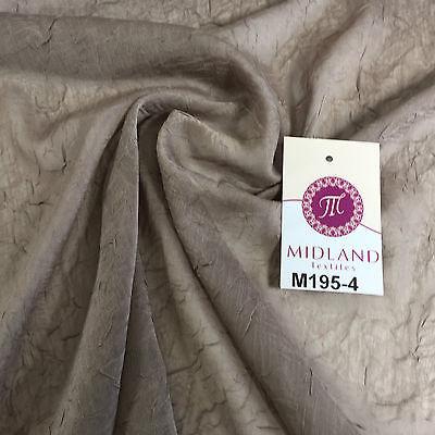 Crushed Crinkled Lightweight Chiffon dress and scarf Fabric 58' M195 Mtex