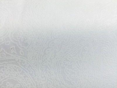 Floral Paisley Pastel white lacquer Print Fabric 100% Cotton 44' Wide  M527 Mtex