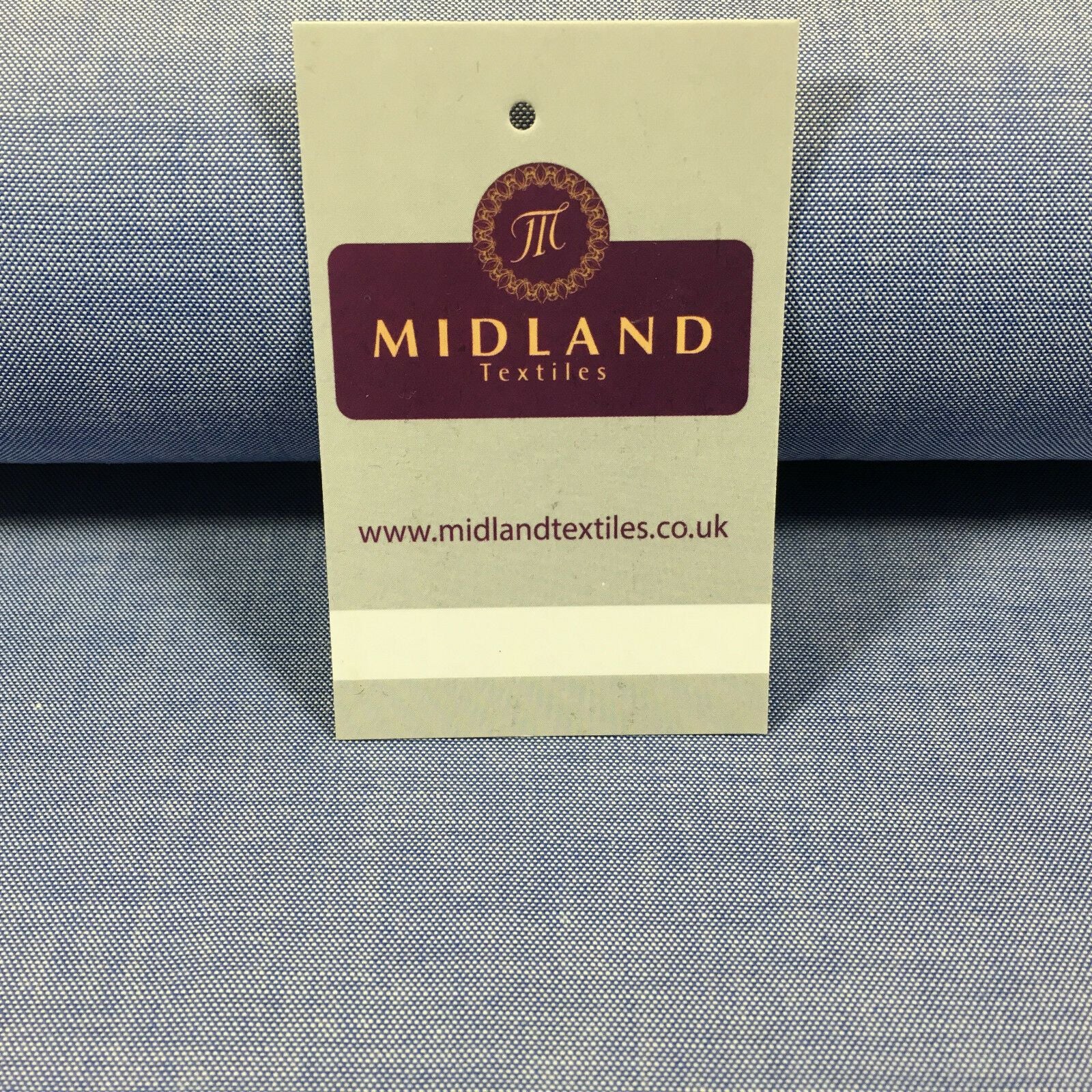 100% Cotton chambray fabric ideal for shirts, tunics and dresses 58' Wide M704