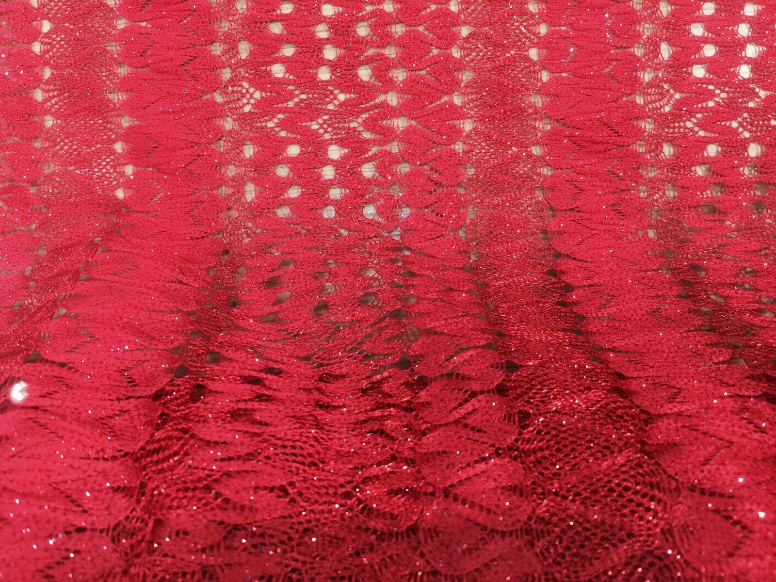 Glitter 3d crochet Lace 58" M186-1 & 2 Mtex