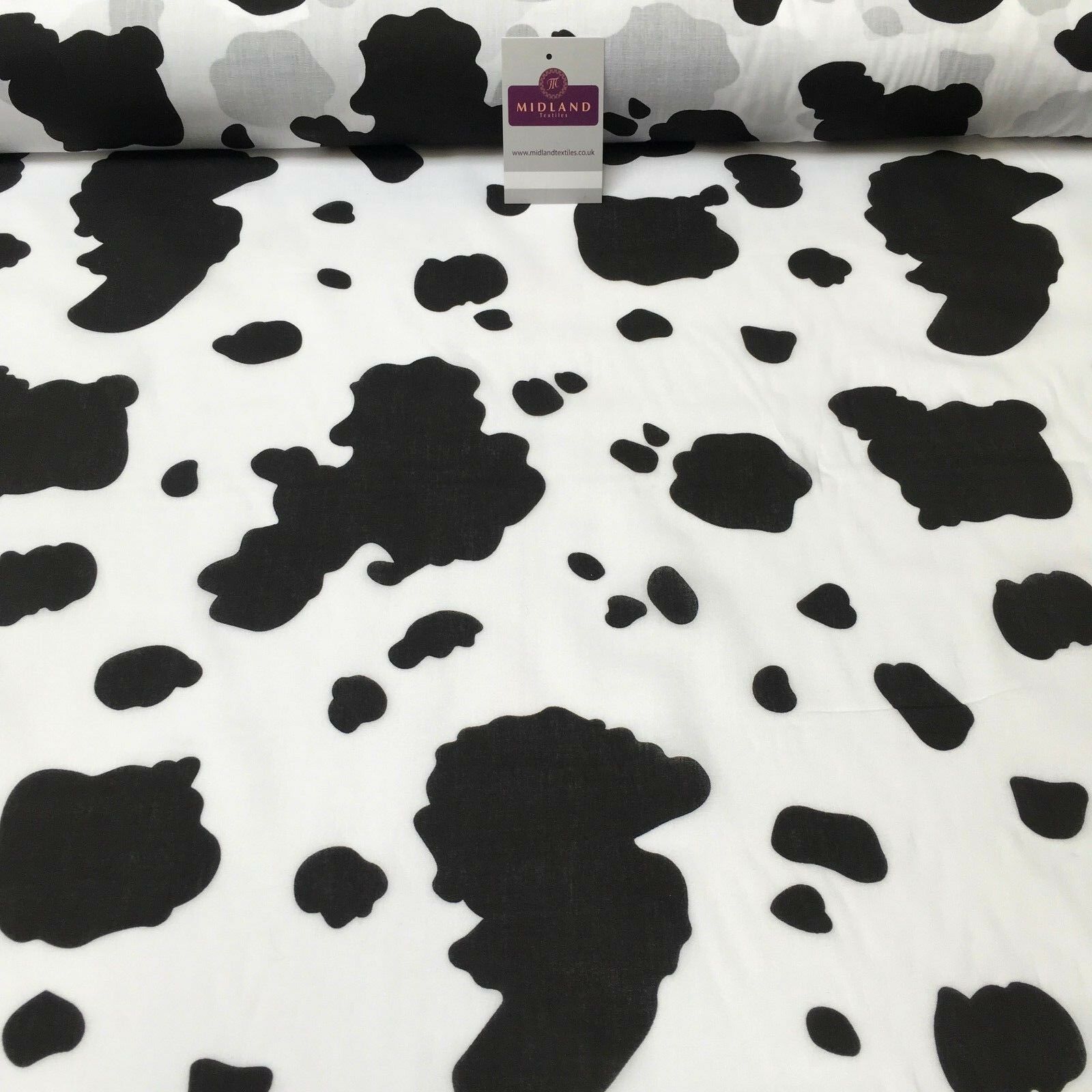 Animal Printed Poly Cotton ideal for craft Fabric 45" Wide MS934 Mtex