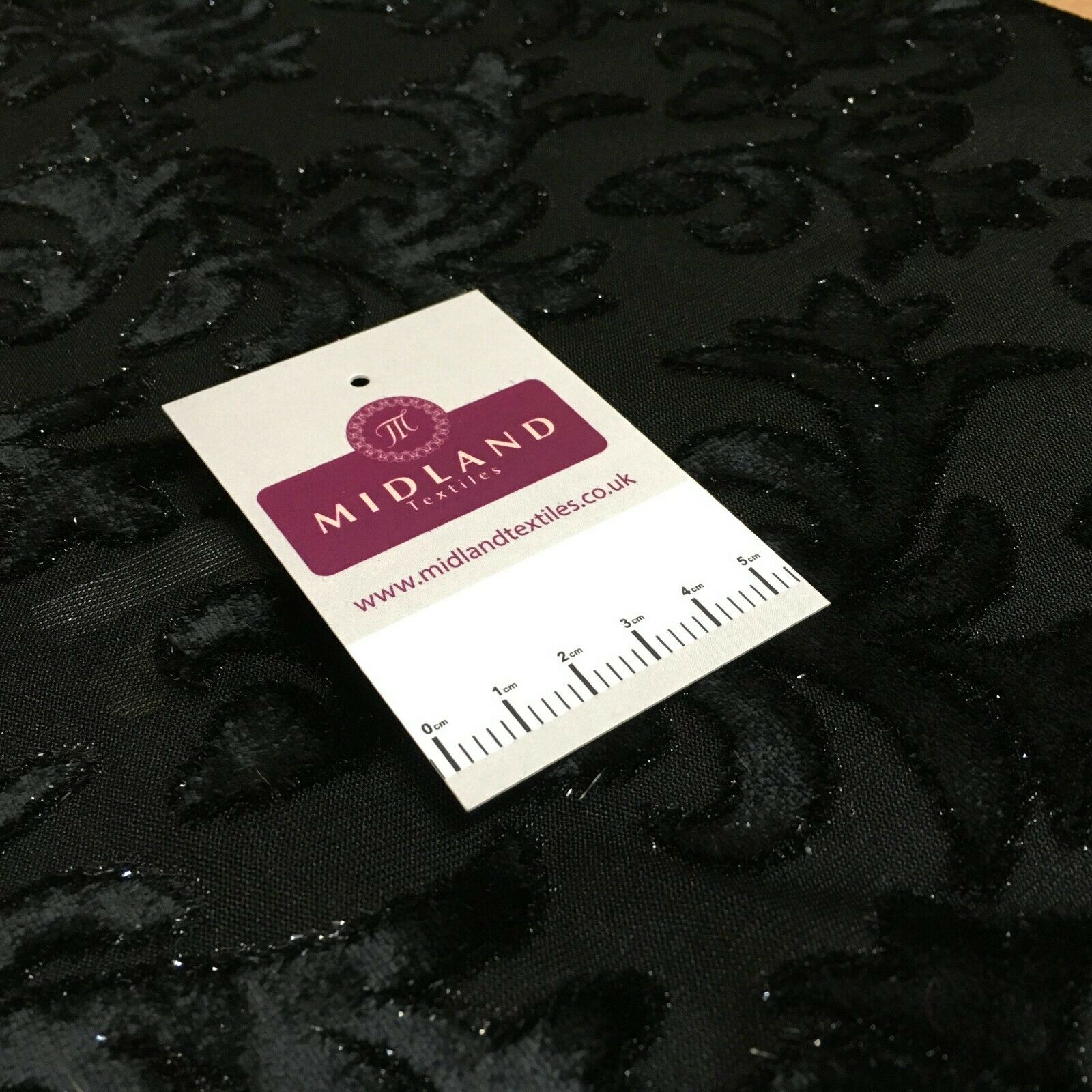 Floral Burnout Shimmer Velvet Embossed Lurex Nylon dress Fabric 140 cm MR1376