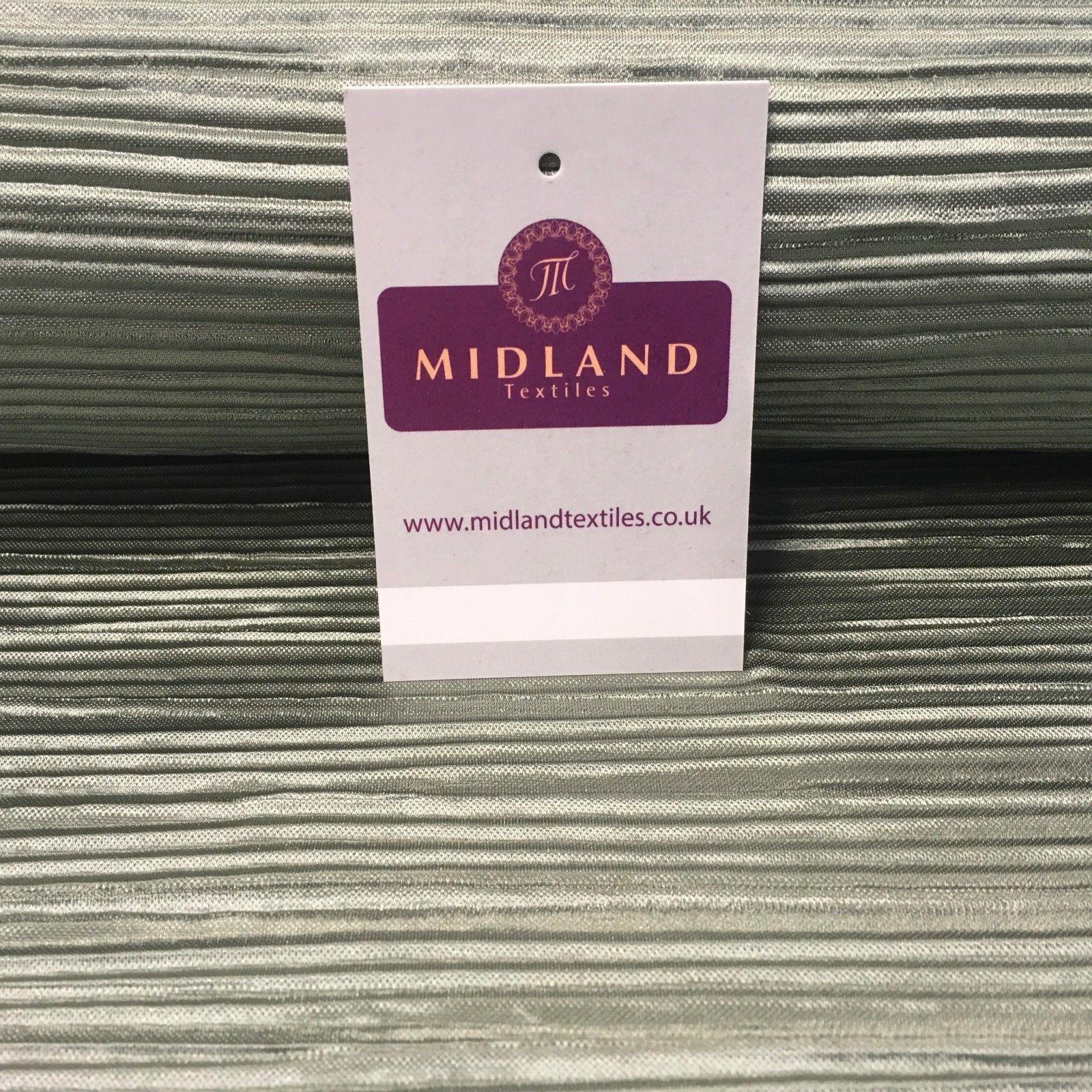 Creased Pleated textured dress palazzo trouser fabric 55' Wide MR998 Mtex