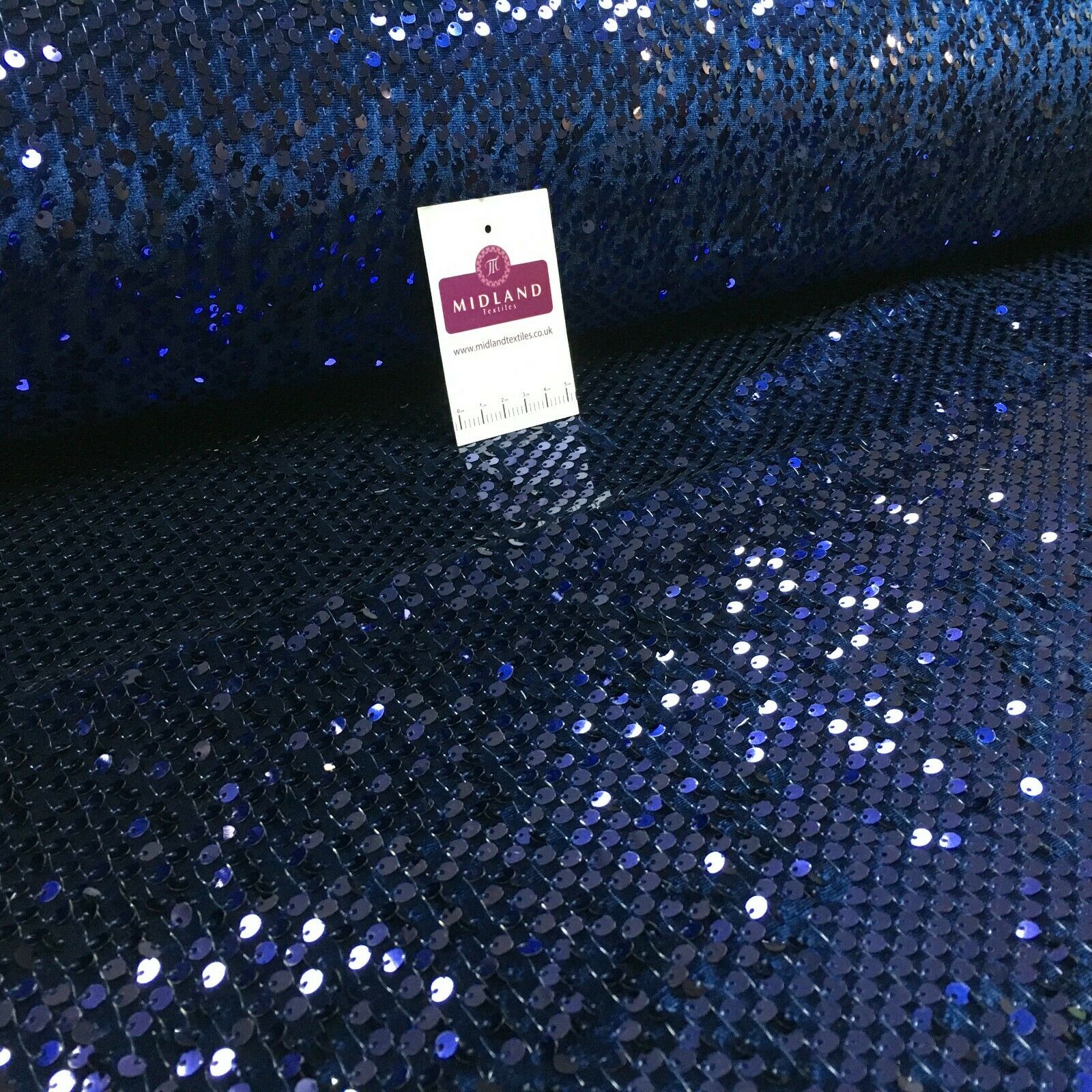 Luxury Velvet with Scale effect Sequins dress Fabric M1495 Mtex