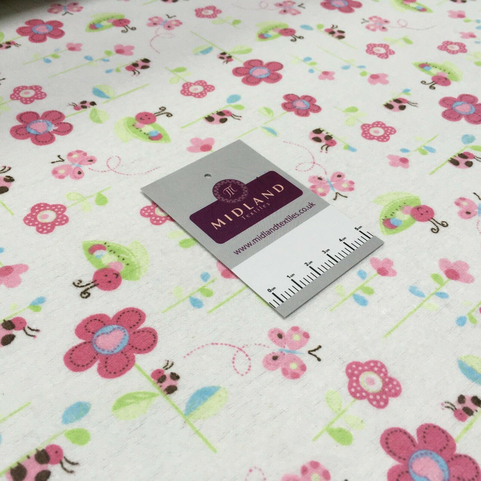 Soft Brushed cotton Winceyette Printed Fabric Many designs M1488