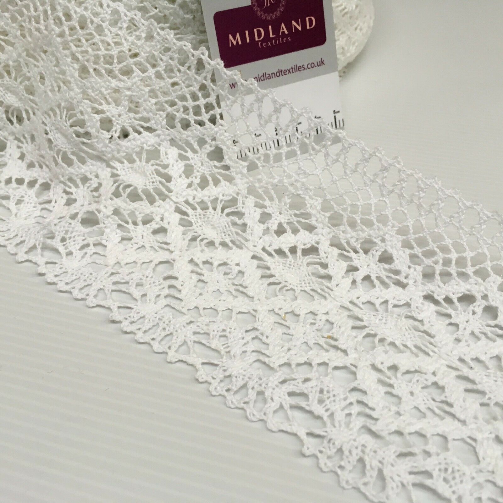 Crochet Cotton Lace Trim M1529 - Midland Textiles
