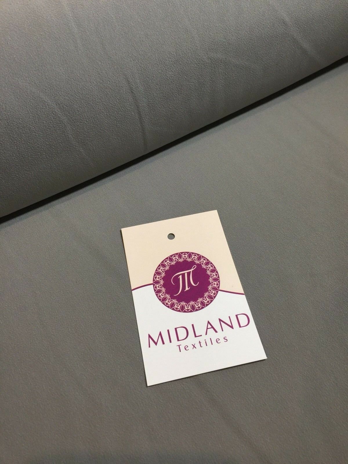 PLAIN PEACH-SKIN POWDER TOUCH  CREPE DRESS FABRIC SOLD BY THE METRE M5 Mtex