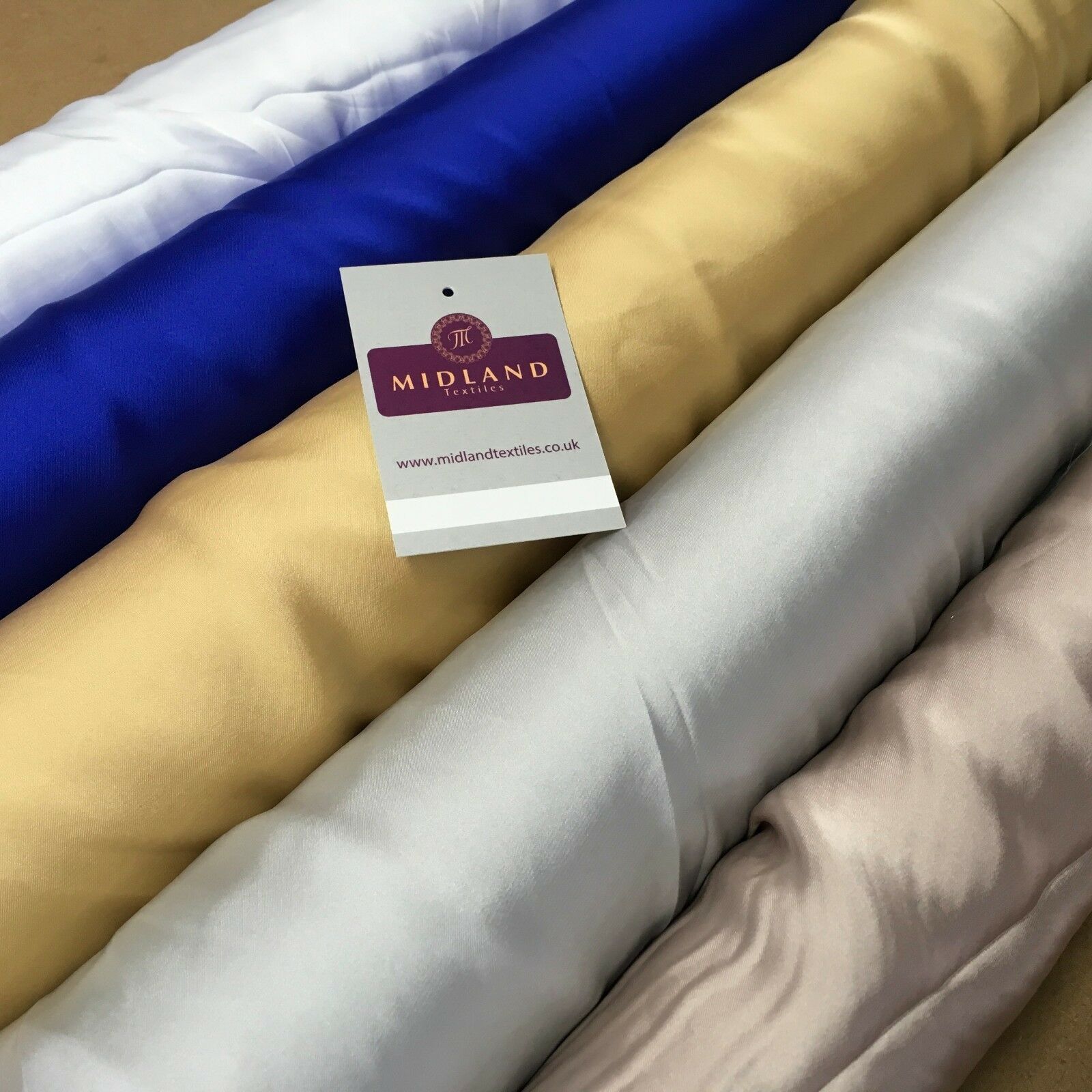 reparere FALSK Kollektive Silky Charmeuse letvægts satin brudekjole stof 58" MD831 Mtex - Midland  Textiles