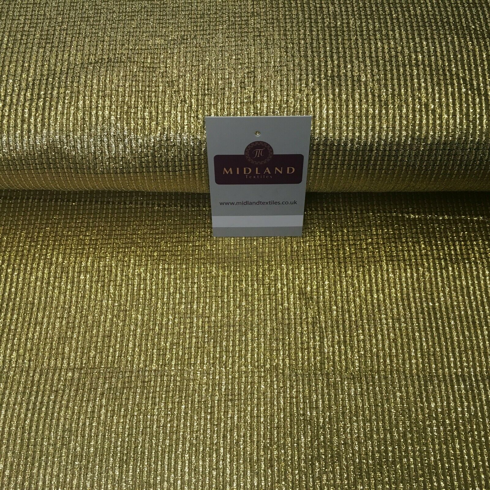 Gold Banarsi textured Geometric Lame Brocade Fabric 111 cm MA1121 Mtex